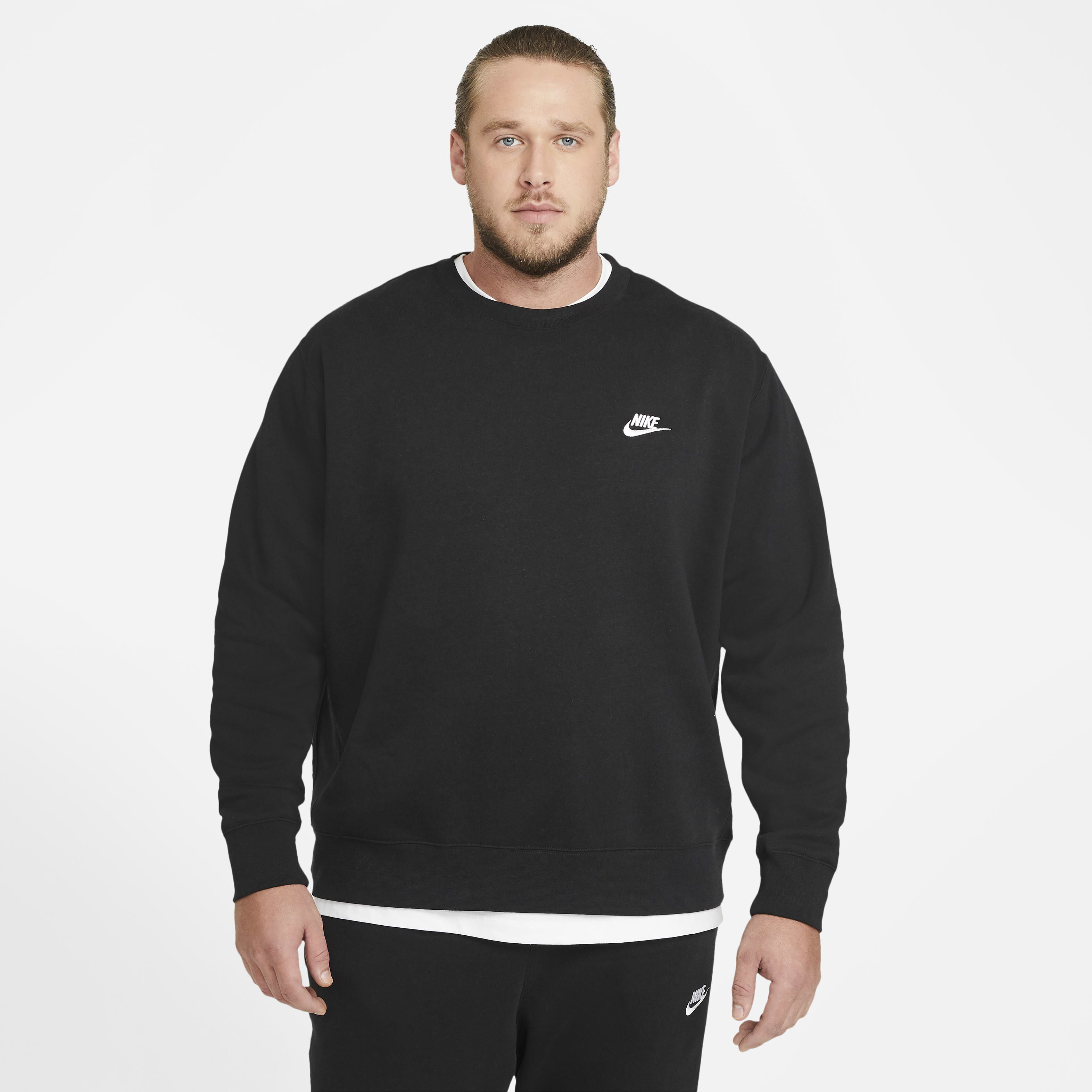 Buy Nike Sportswear Club Fleece Men s Crew Nike Saudi Official