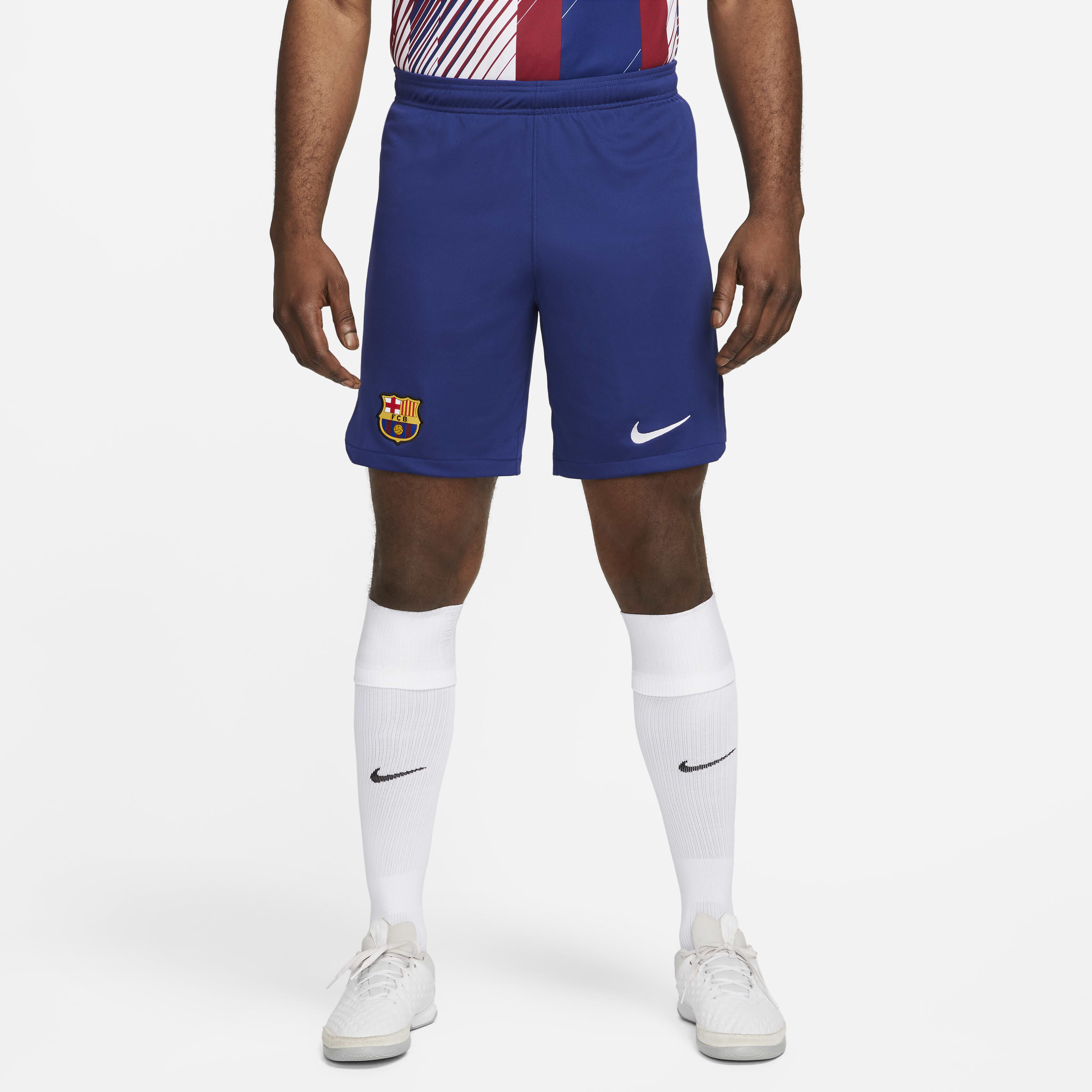 Buy F.C. Barcelona 2023 24 Stadium Home Men s Nike Dri FIT Football Shorts Nike Saudi Official
