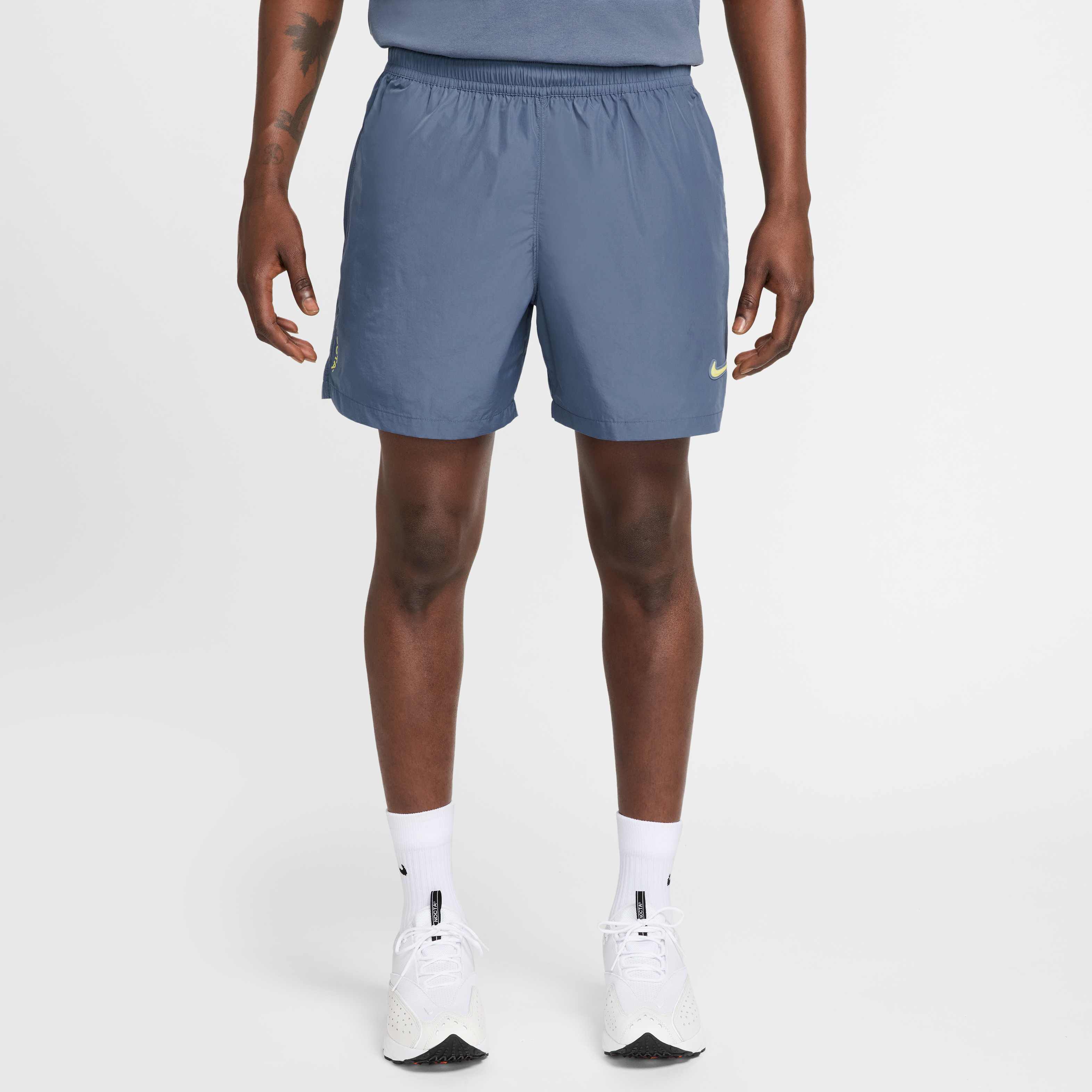 Buy NOCTA Cardinal Nylon Shorts - Diffused Blue/Black/Citron