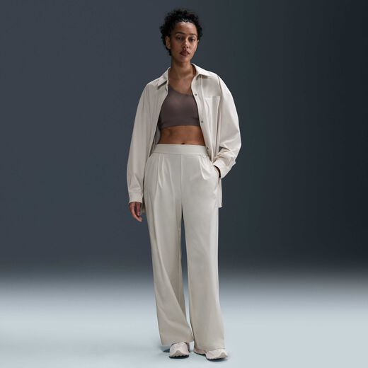 Trousers & Tights-Nike, Nike 24.7 PerfectStretch, Women's Dri-FIT High-Waisted Loose Wide-Leg Trousers