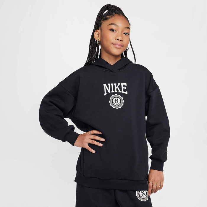 Club Fleece Sweatshirt Ladies Black Nike Jumper Nike Club Fleece