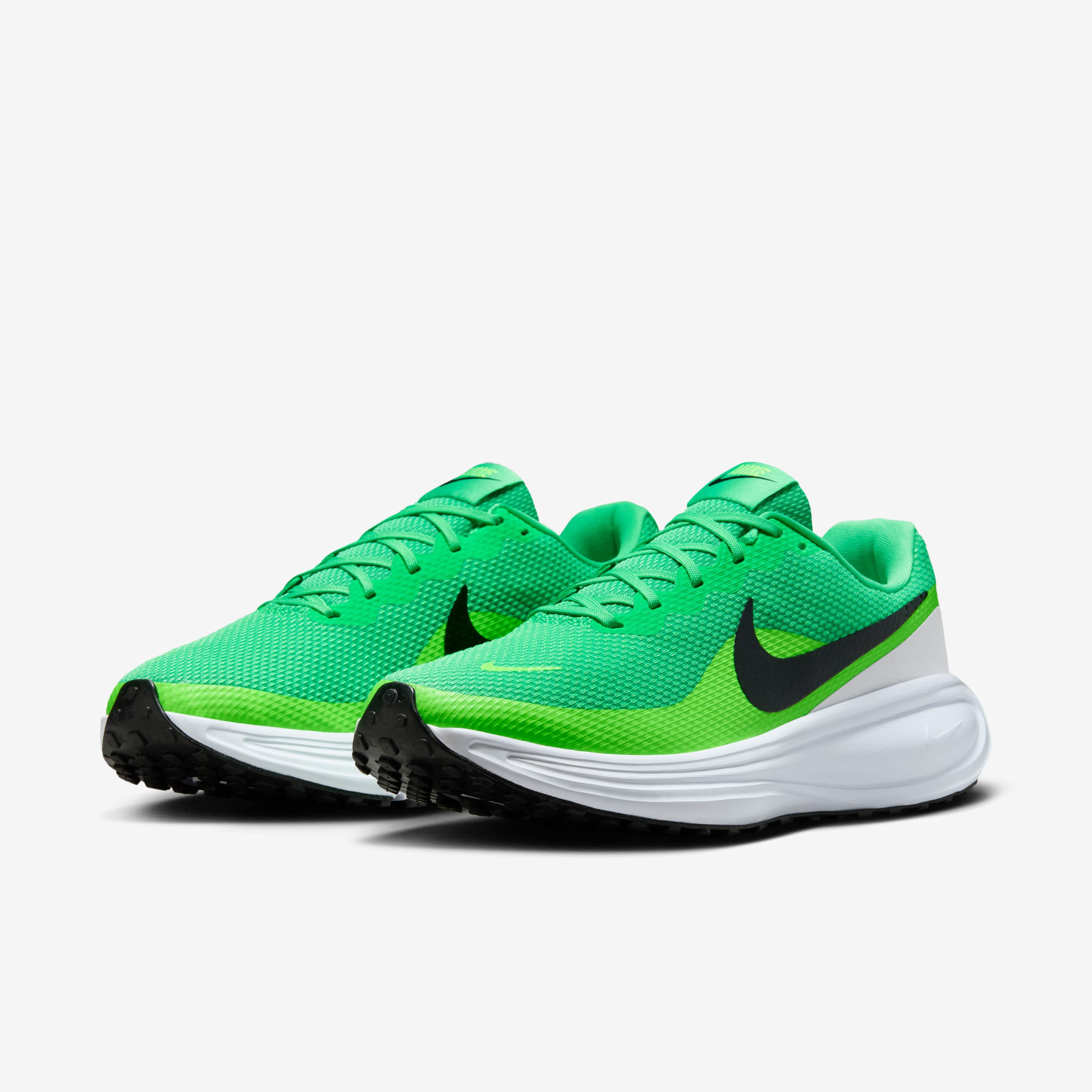 Buy Nike Revolution Men's Road Running Shoes Green Shock/Green