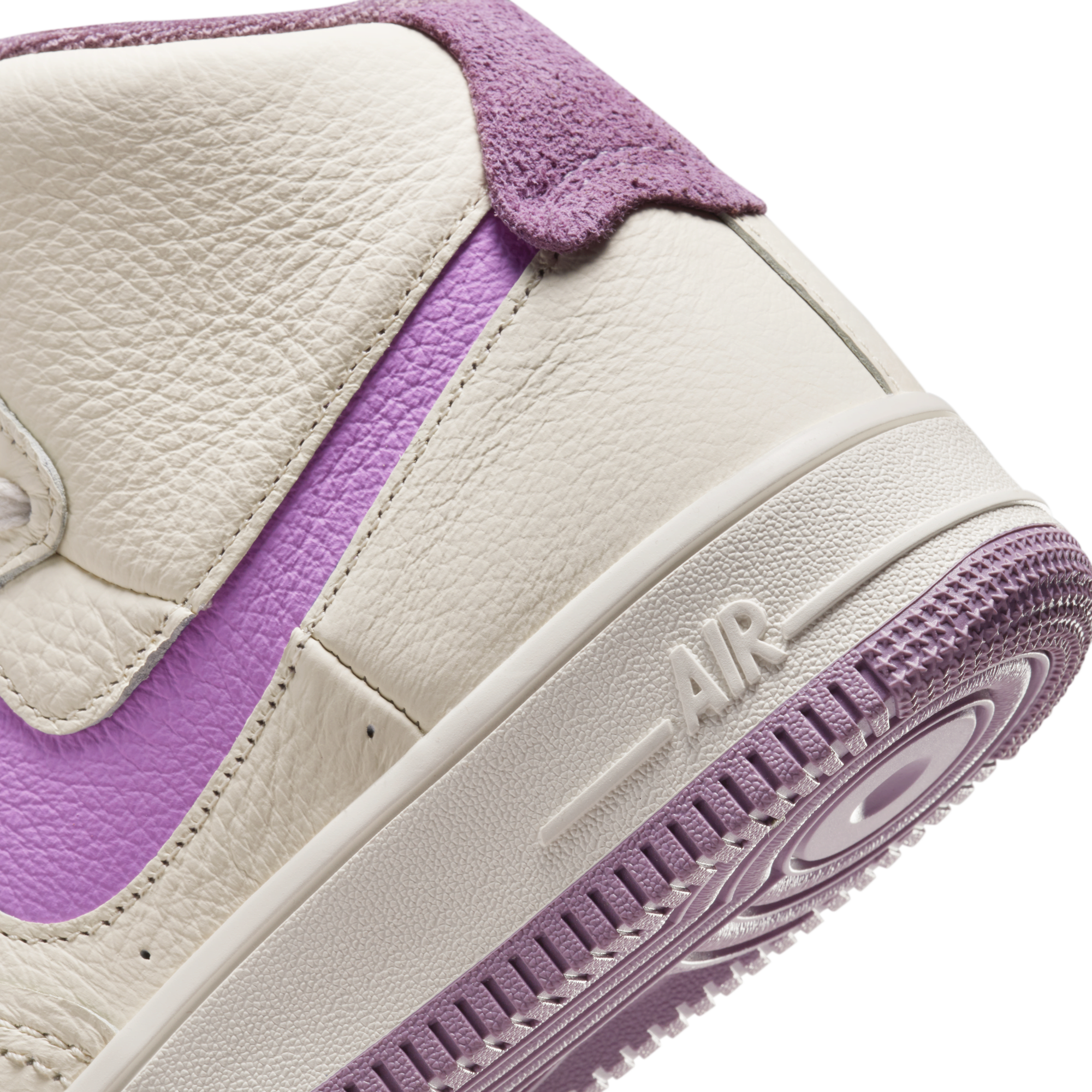 Nike air force shop 1 mid femme violet
