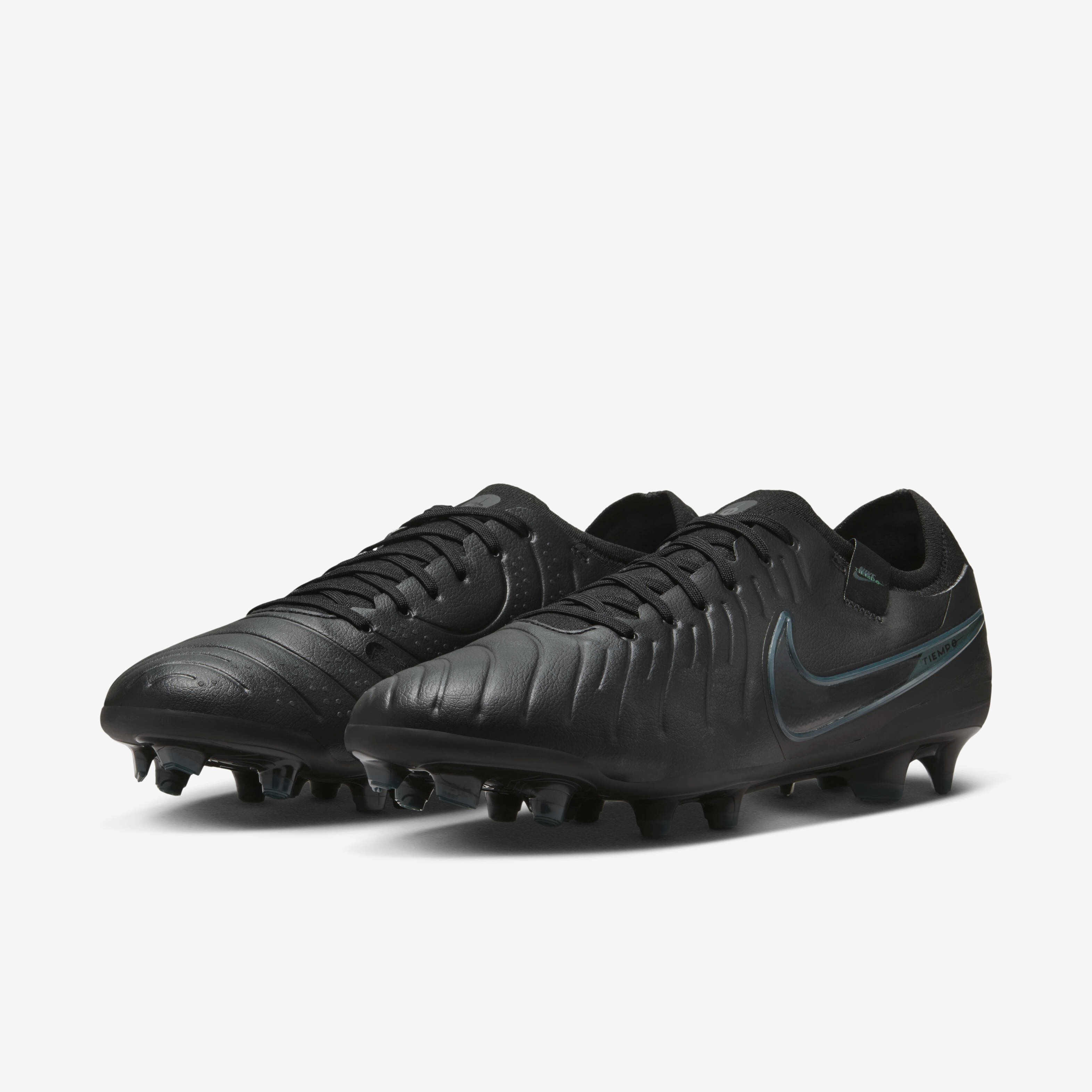 Buy Nike Tiempo Legend 10 Pro Firm Ground Low Top Football Boot Black Deep Jungle Black Nike Saudi Official