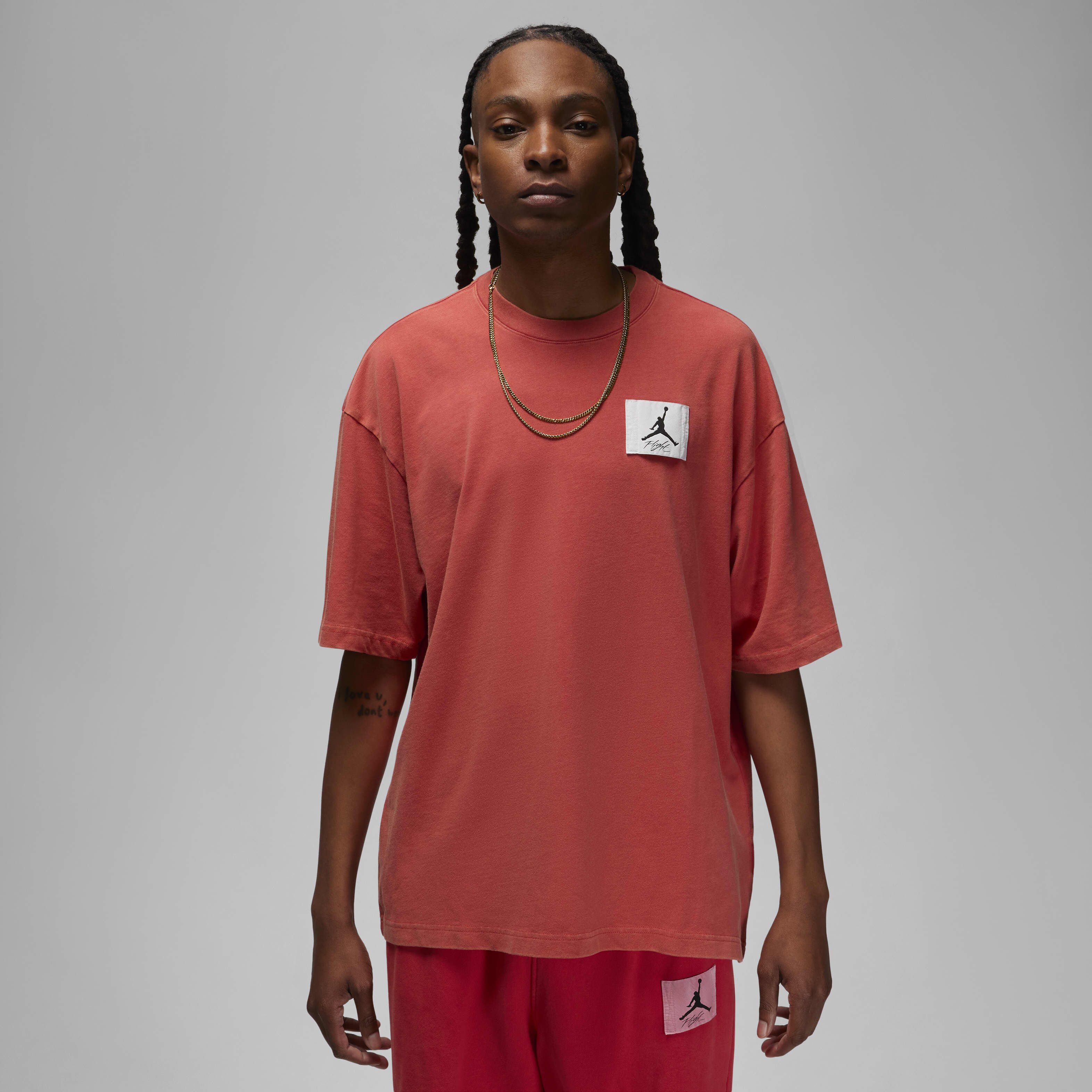 ★ Nike★ Jordan Flight Essential Oversized T-Shirt M Rust Nike Jordan Flight Essentials 85 Washed T-Shirt | Apparel