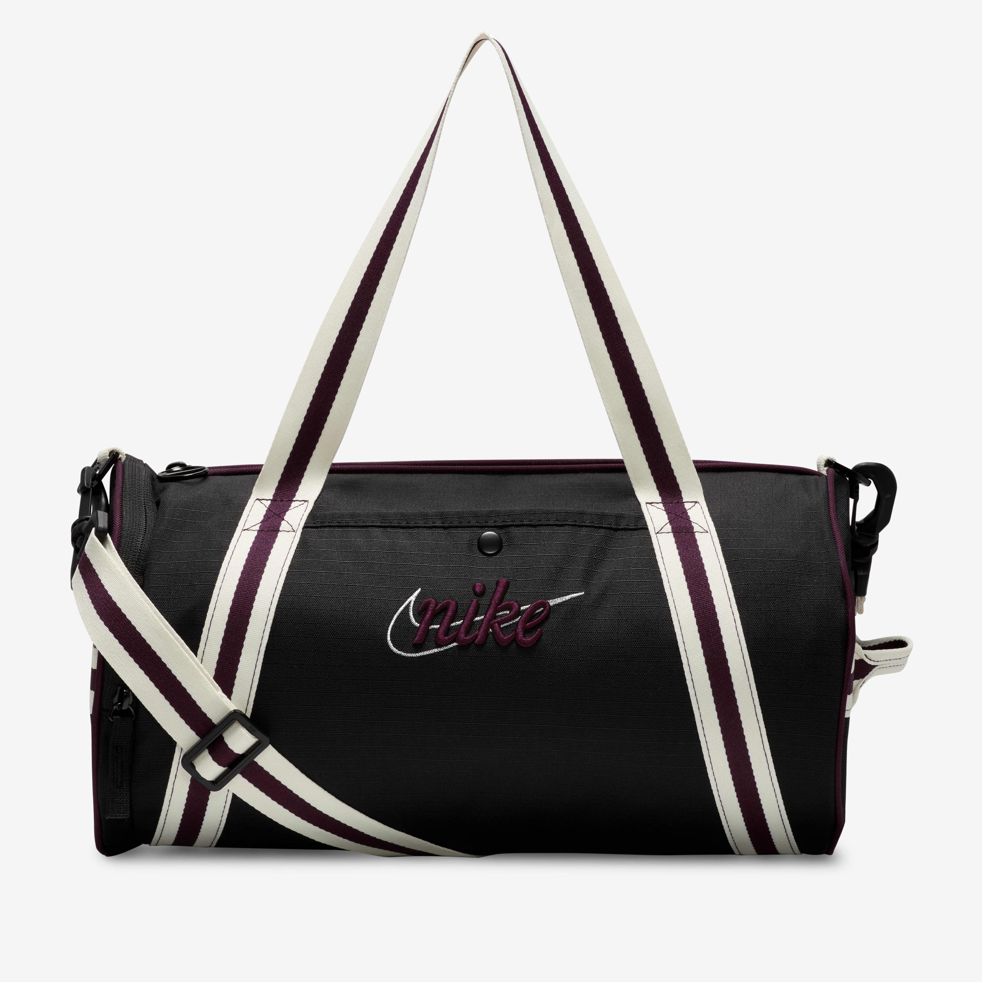 Buy Nike Heritage Retro Duffel Bag (13L) - Black/Sail/Night