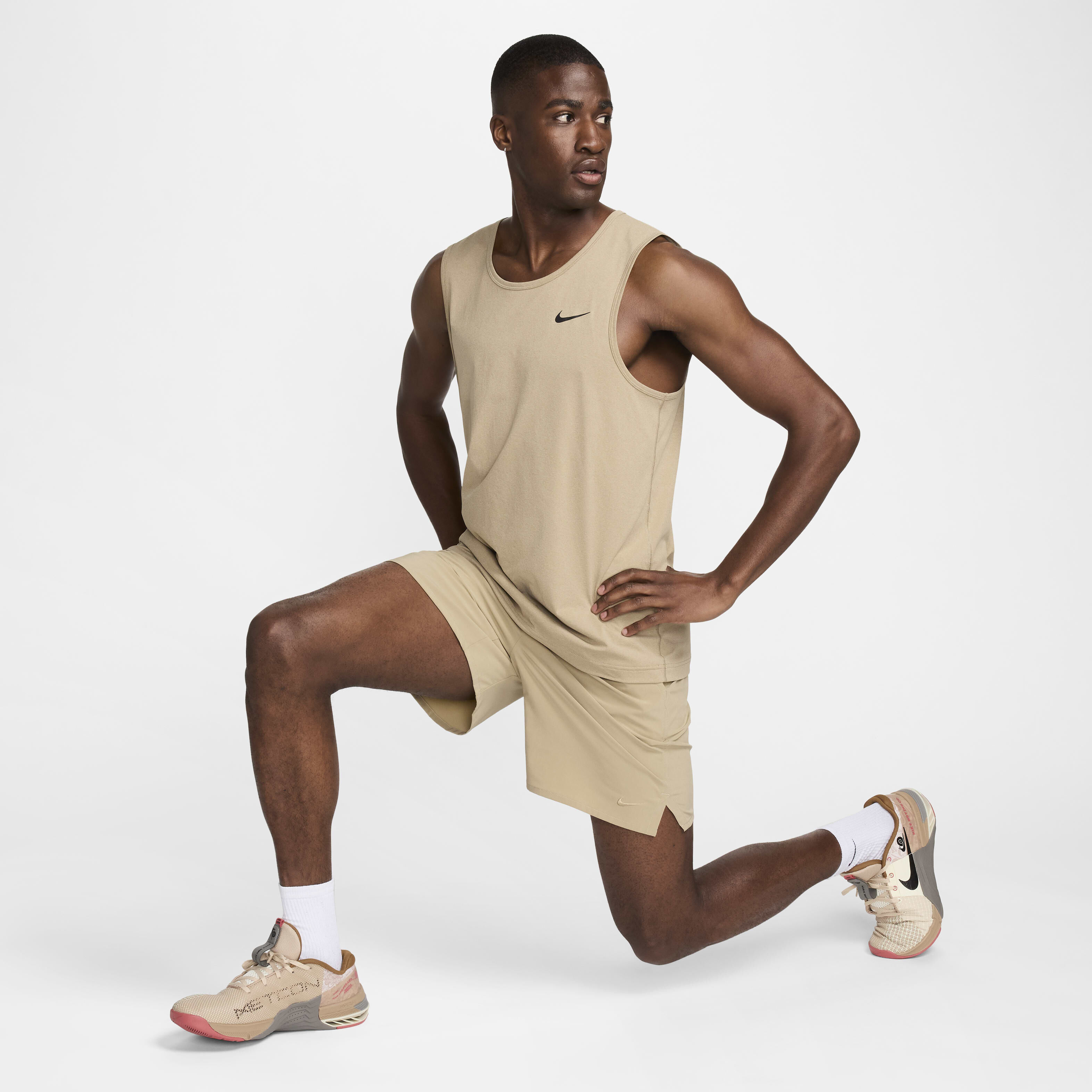 ★★Nike★★ Dry Fit High Waist Sleeveless Fitness Tank M Bl Nike Men's Dri-Fit Stock Muscle Tank – Midway Sports