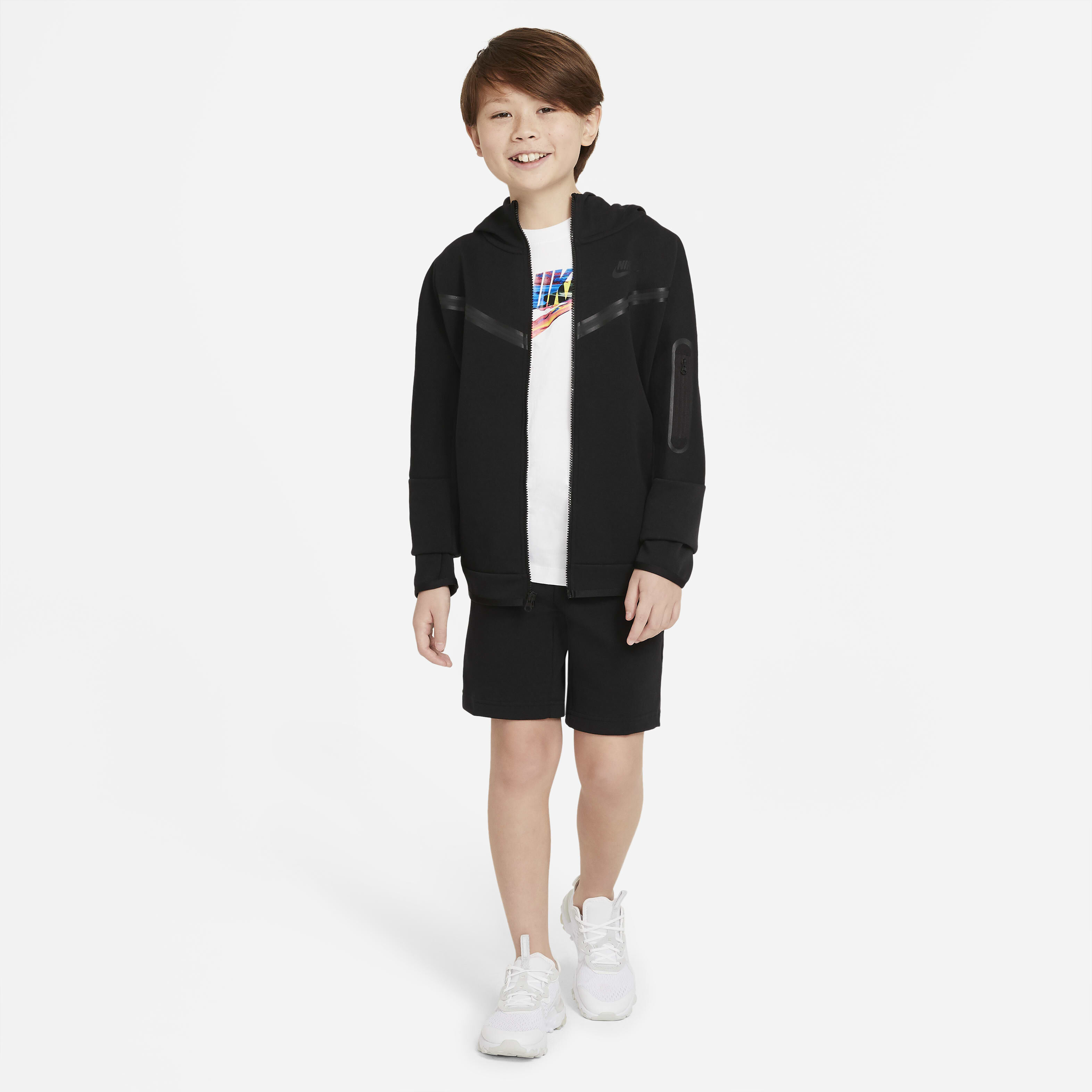Nike tech shorts kids cheap