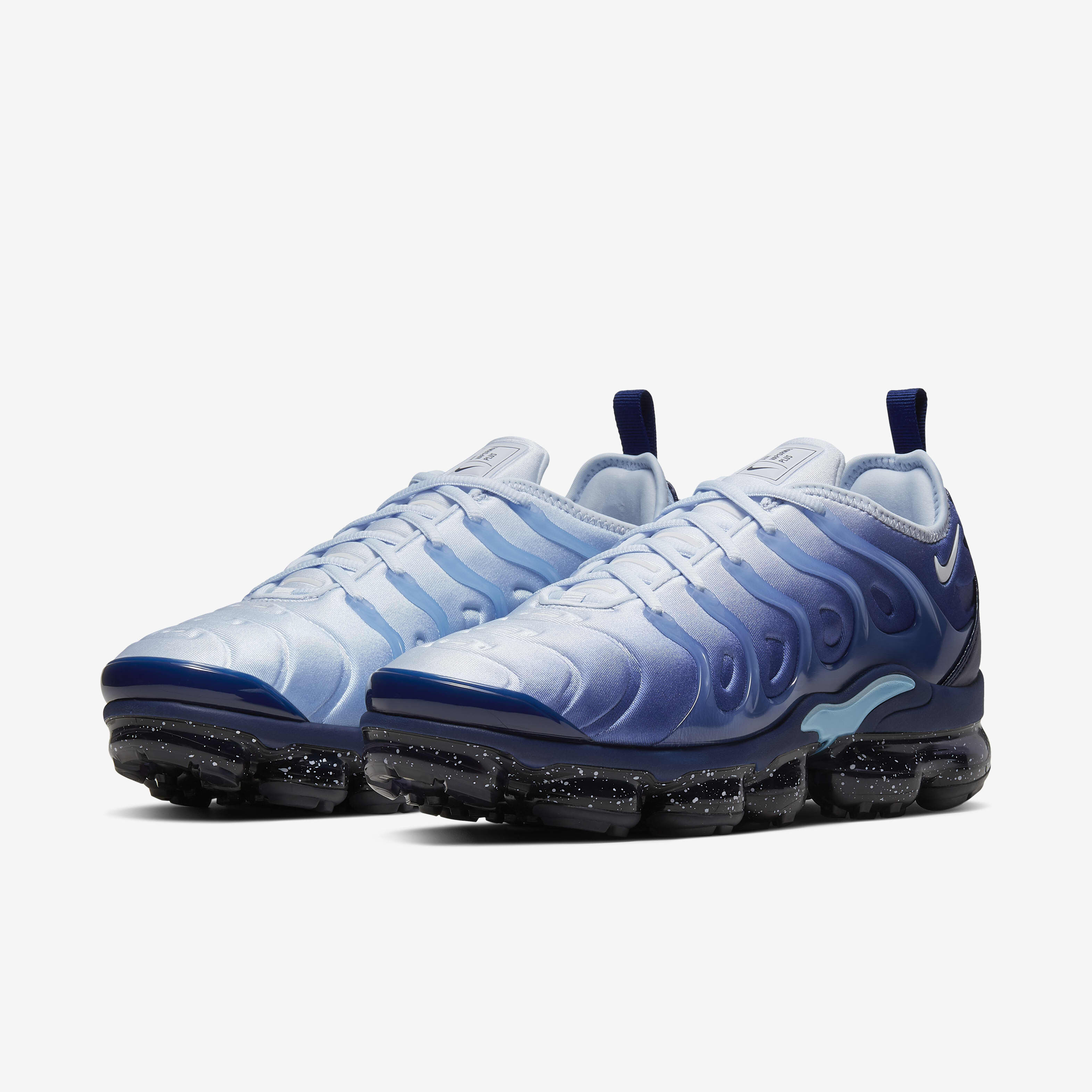 Buy Nike Air VaporMax Plus Men s Shoe Coastal Blue Light Blue Blue Void White Nike Saudi Official