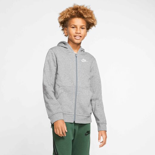 Hoodies & Sweatshirts-Nike, Nike Sportswear Club, Older Kids' Full-Zip Hoodie Hoodies & Sweatshirts-Nike, Nike Sportswear Club, Older Kids' Full-Zip Hoodie