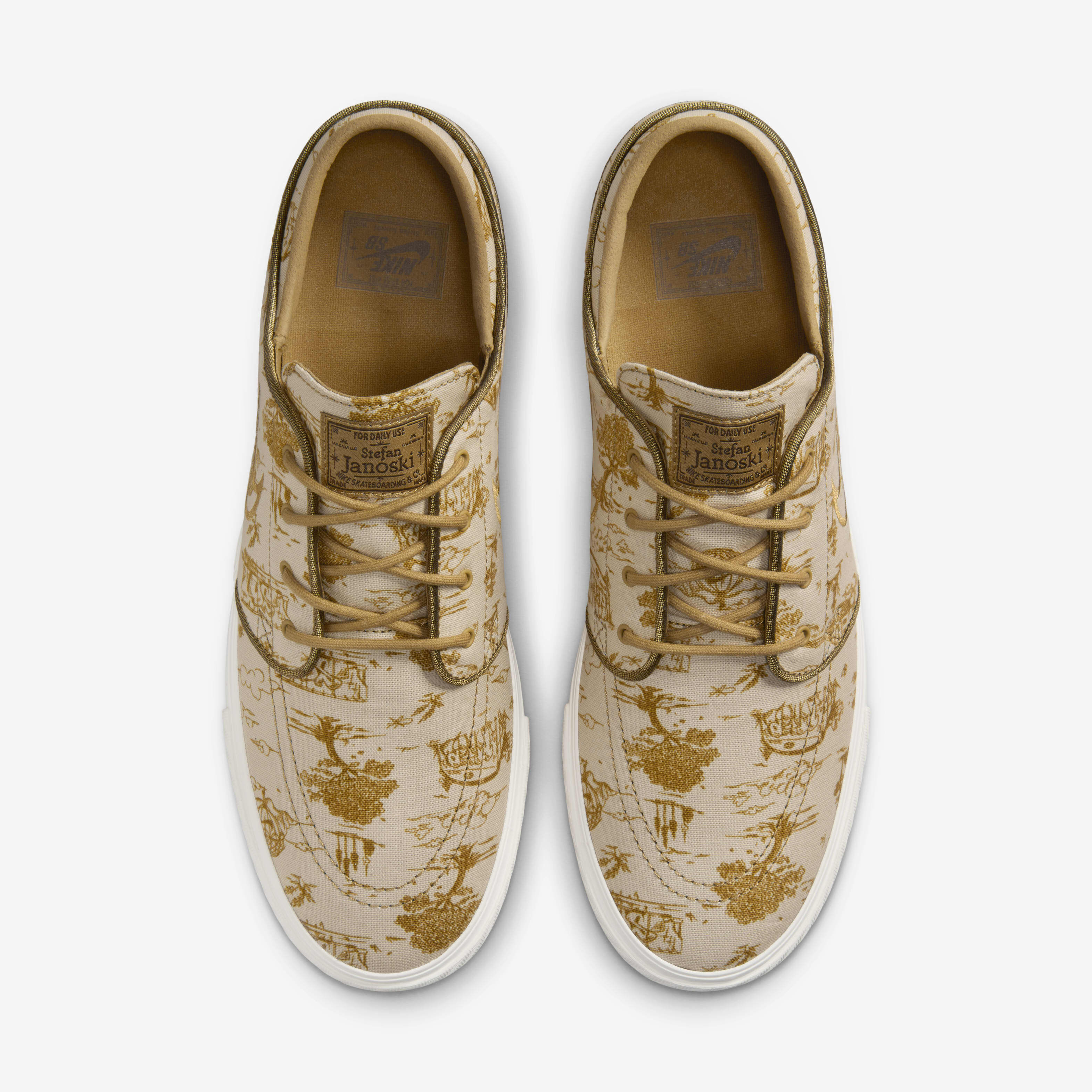Nike sb zoom premium janoski trainers in white outlet