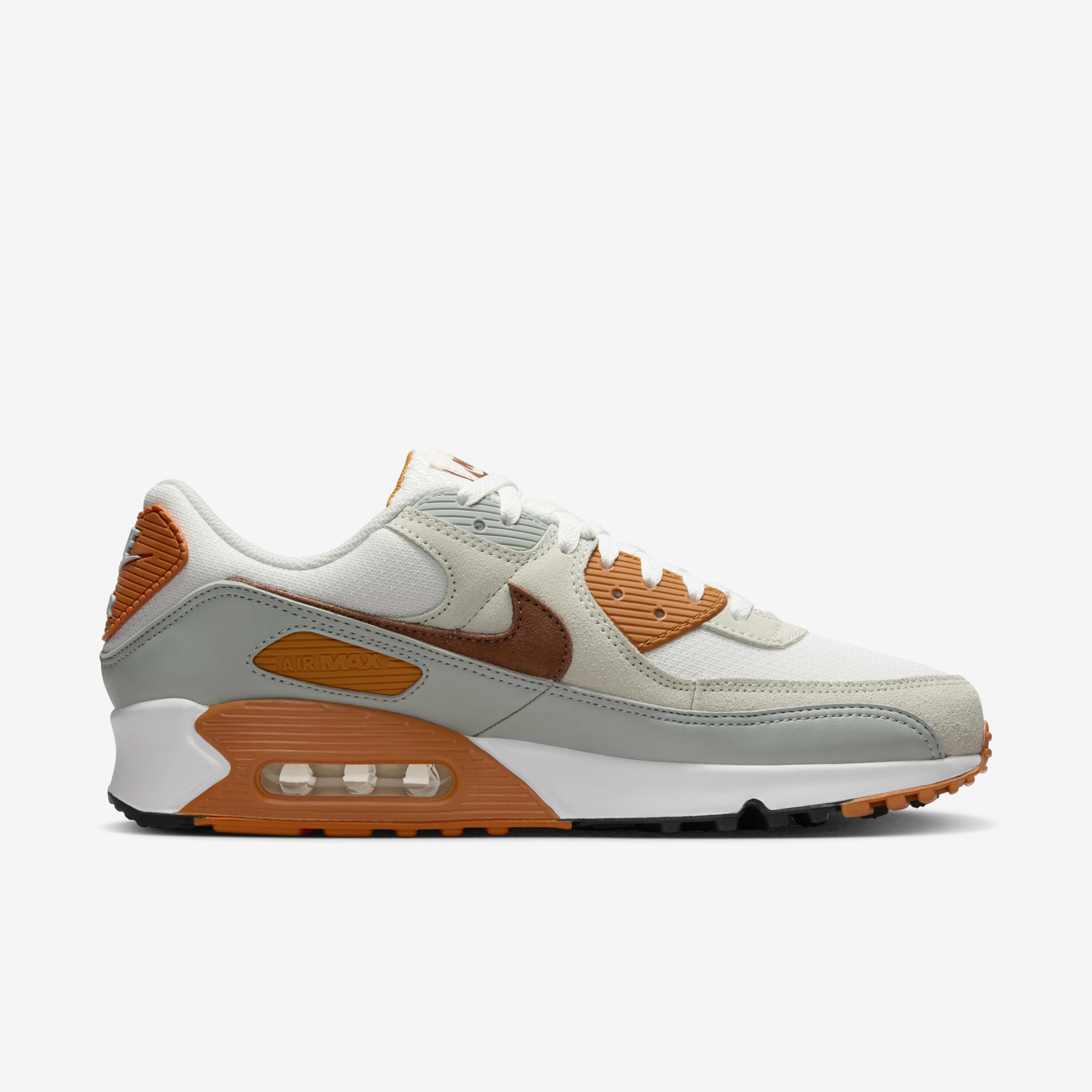 Nike air max 90 white hyper orange 2025