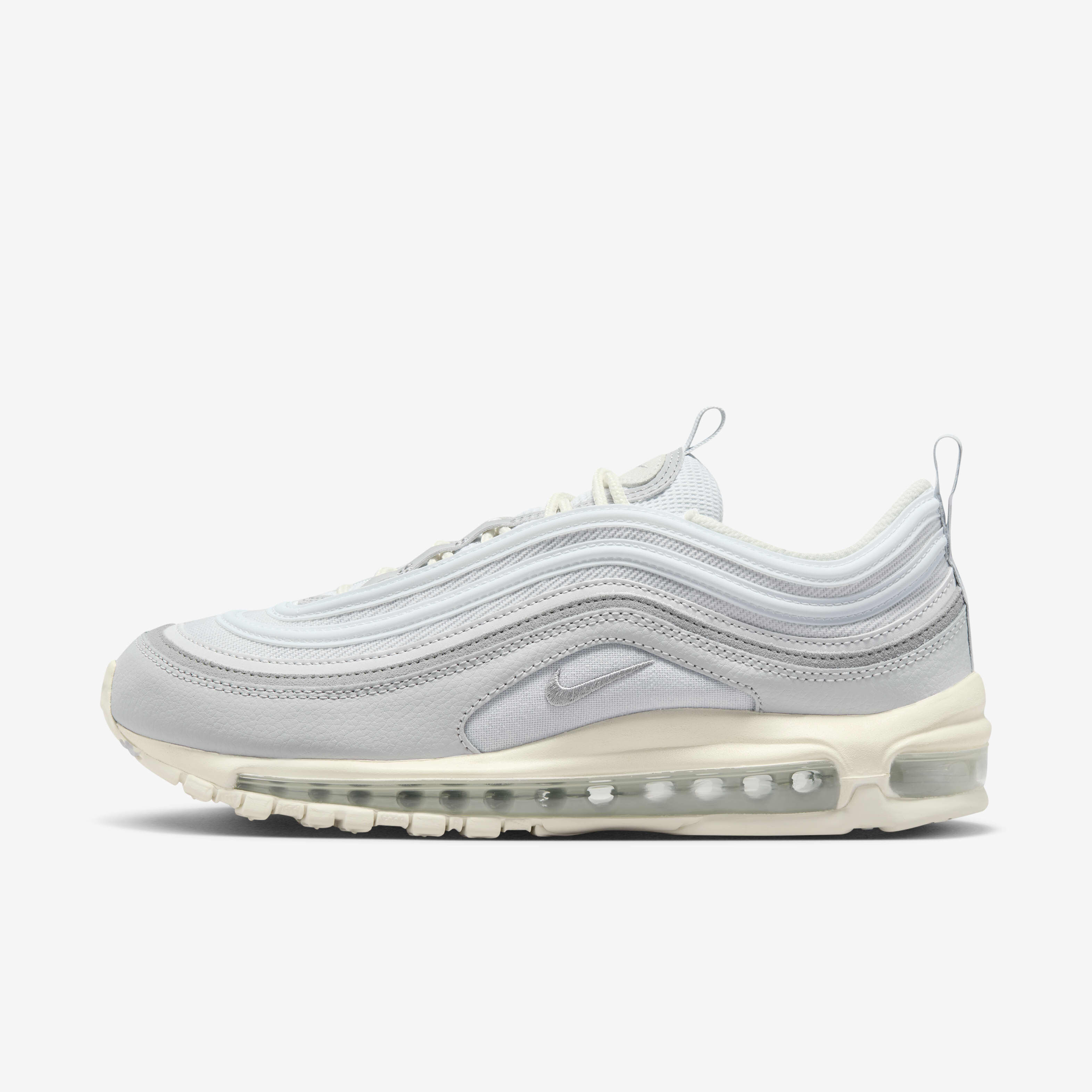 Buy Nike Air Max 97 Men's Shoes Pure Platinum/Wolf Grey/Sail