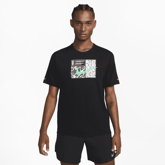Nike dry sales miler short sleeve
