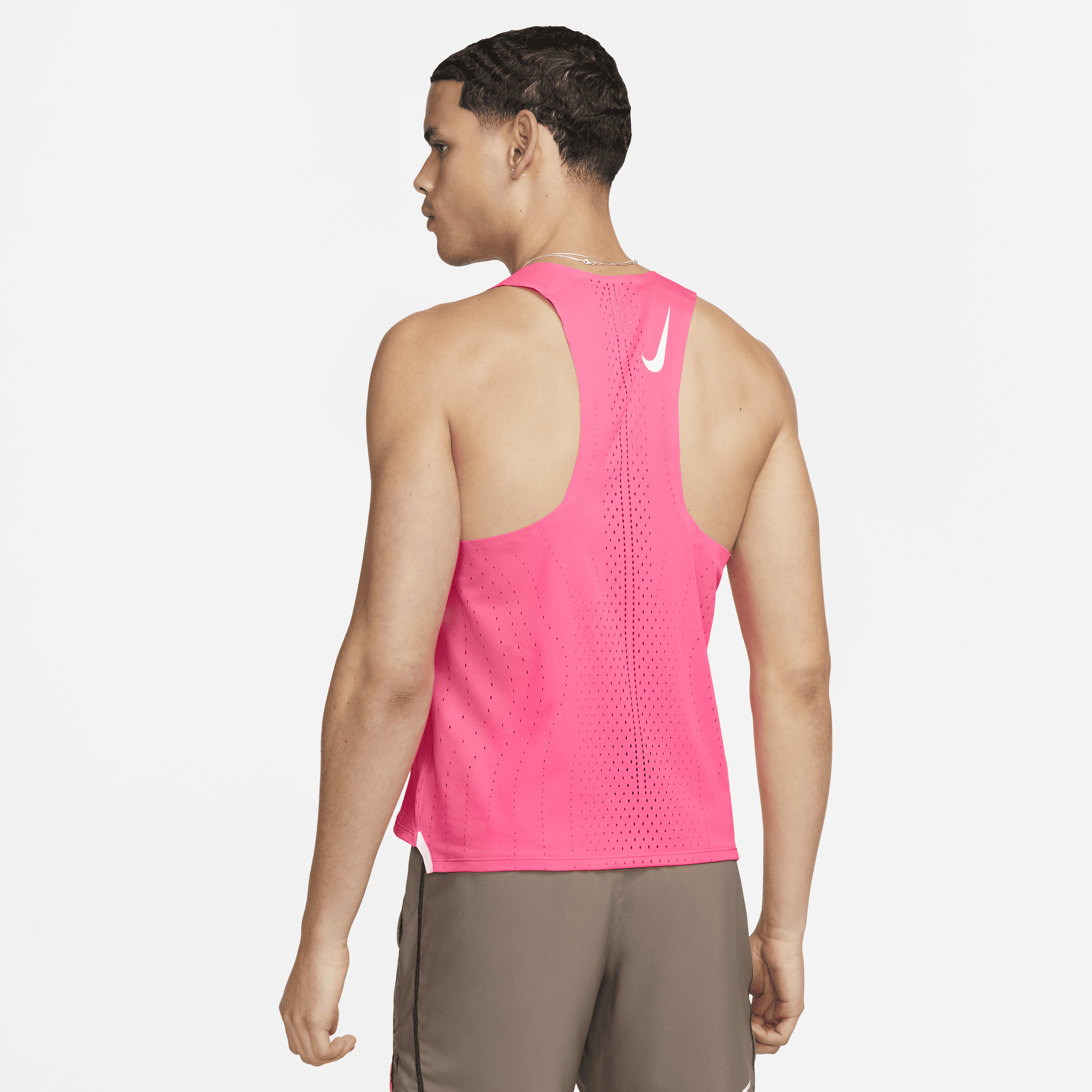 Pink on sale nike vest