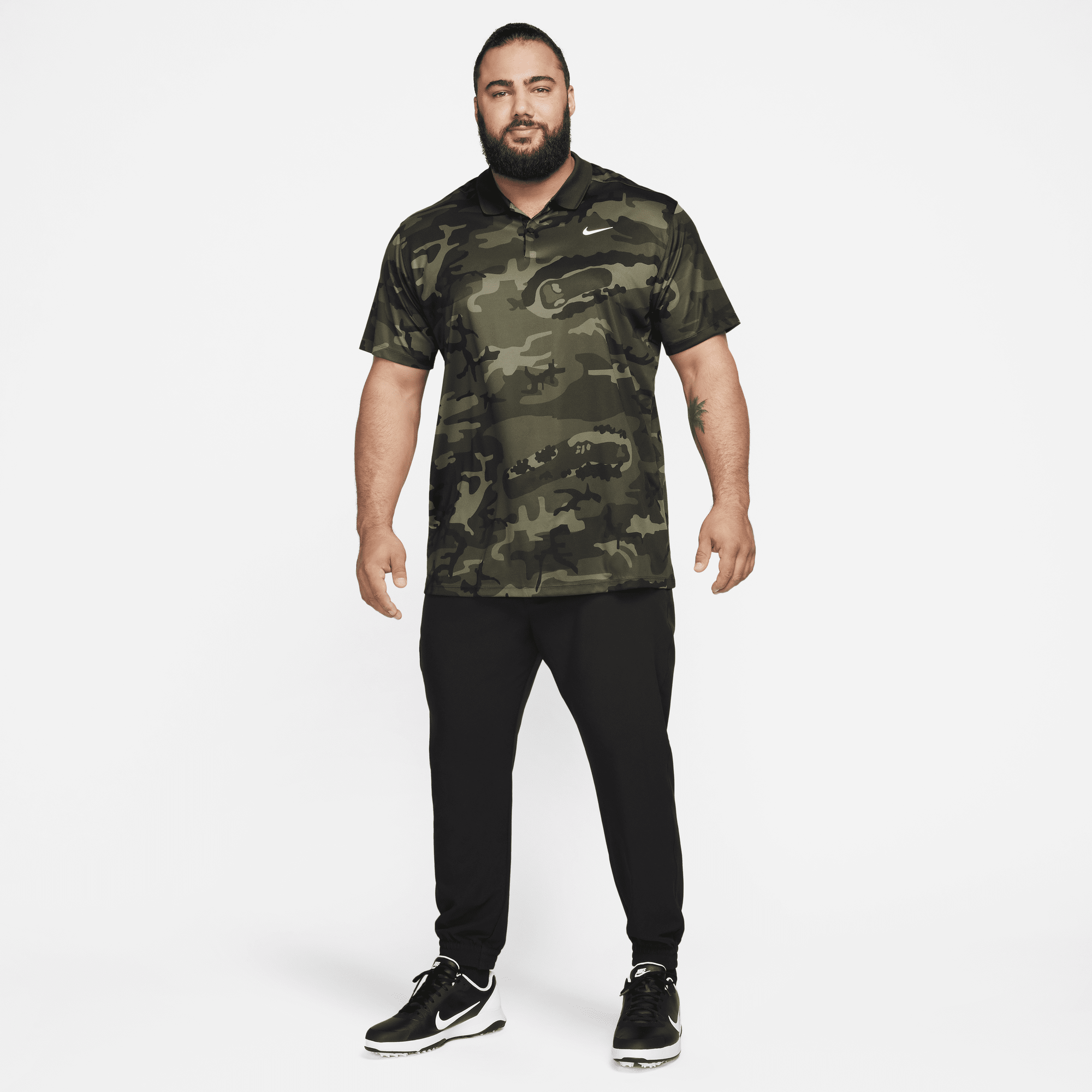 Nike zonal cooling sales camo golf polo