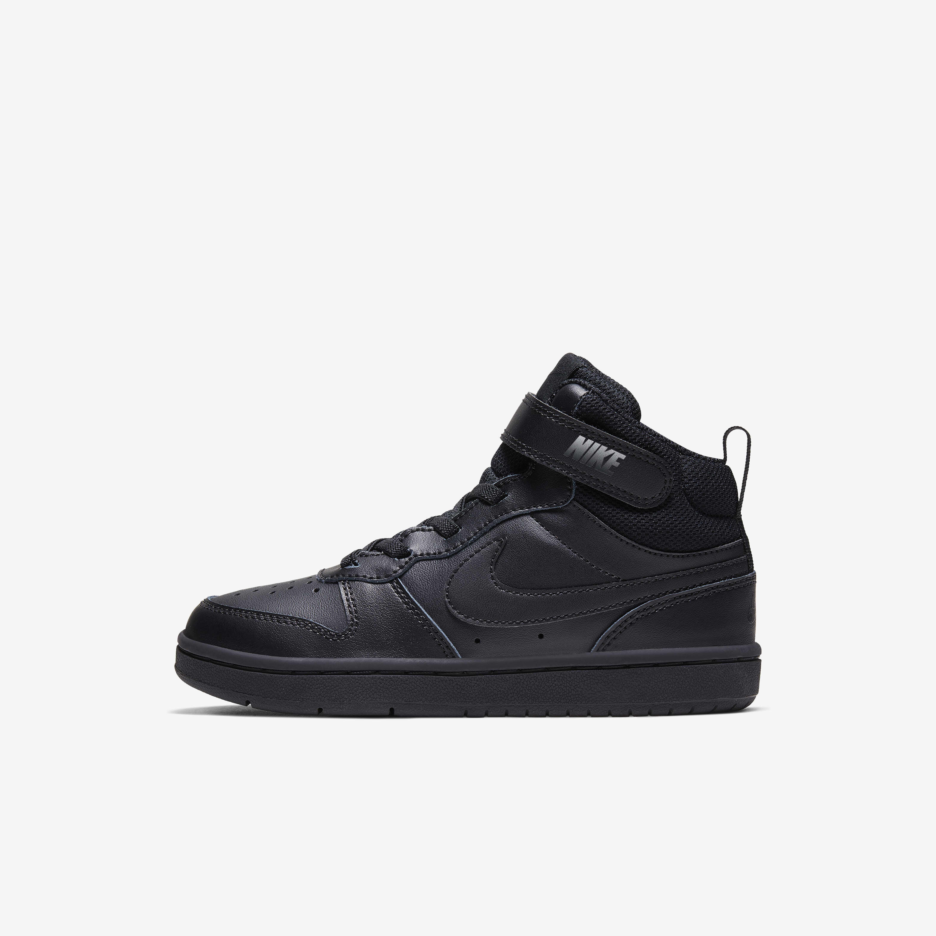 Buy Nike Court Borough Mid 2 Younger Kids Shoes Dark Obsidian White Lime Blast Nike Saudi Official