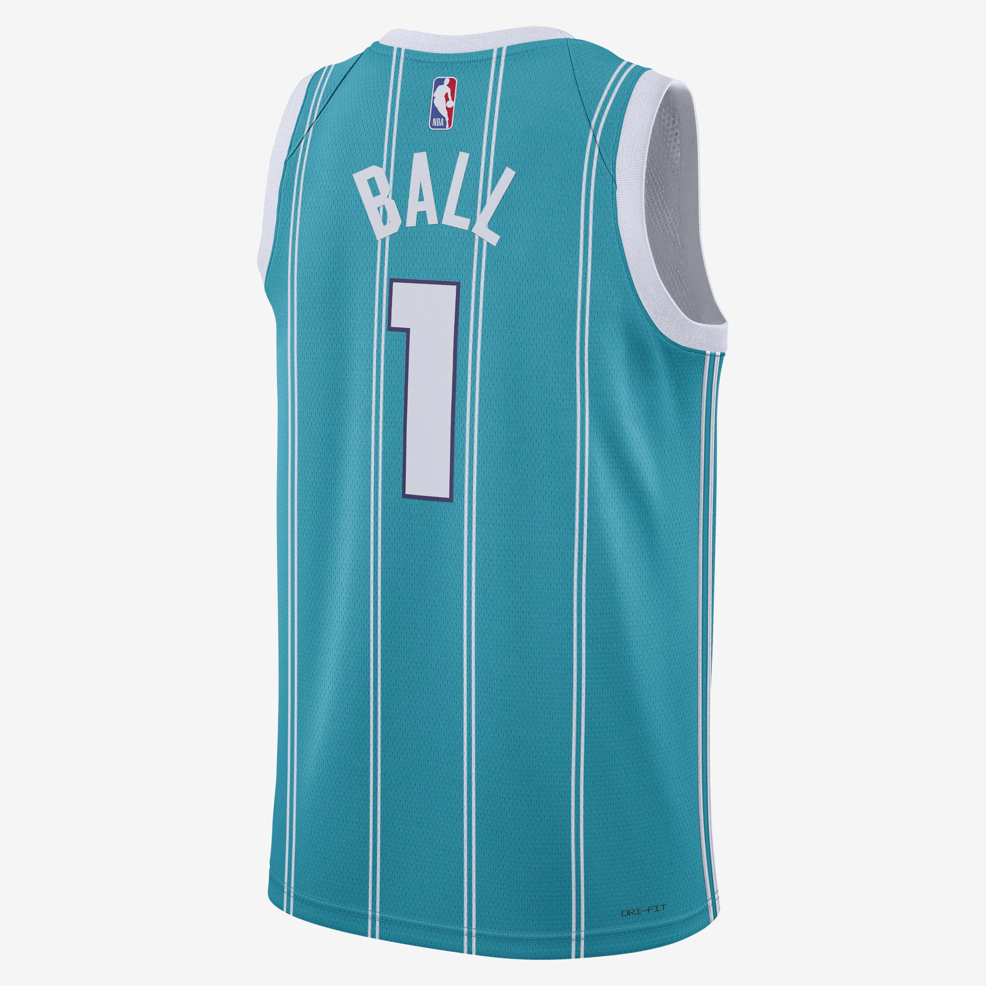 Buy Charlotte Hornets Icon Edition 2022 23 Men s Jordan Dri FIT NBA Swingman Jersey Rapid Teal Nike Saudi Official