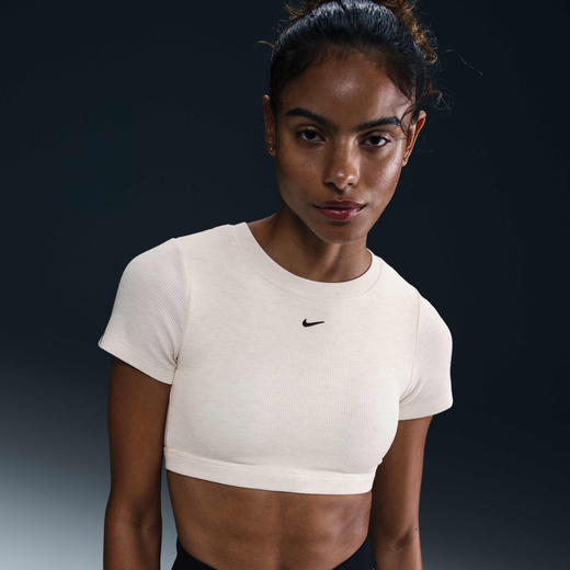 New In Women's Sports Bras Light Support-Nike, Nike Sportswear Classic, Women's Light-Support Baby Tee Bra