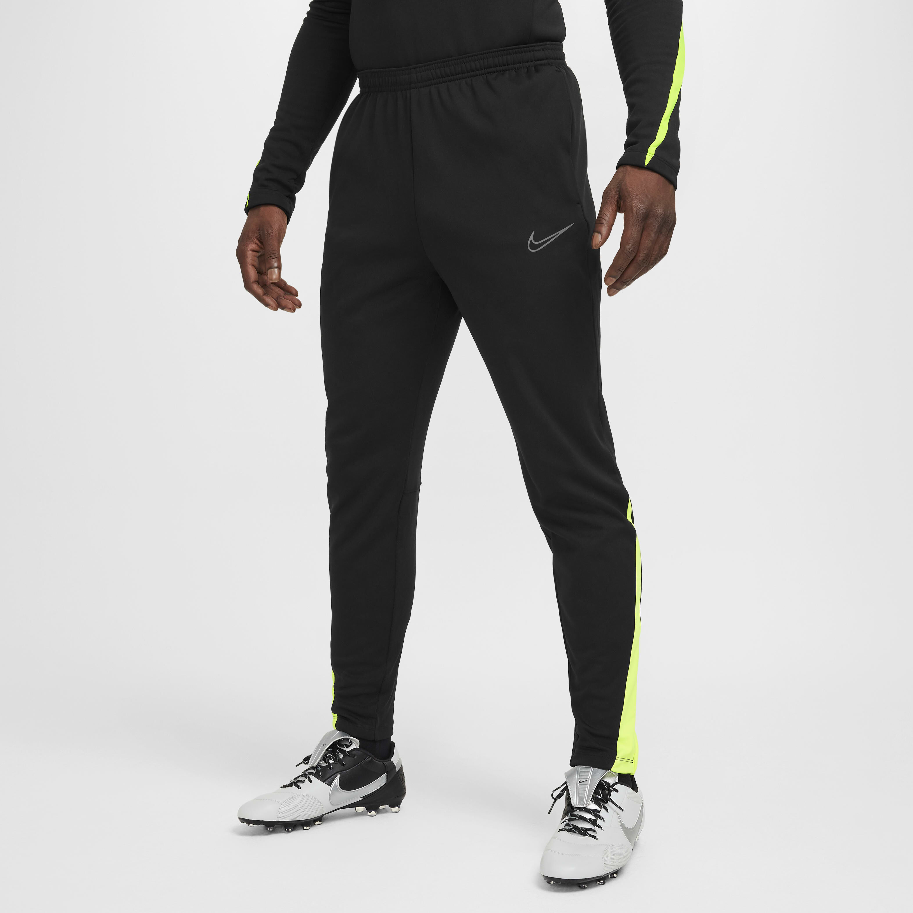Buy Nike Academy Winter Warrior Men s Therma FIT Football Pants Black Volt Nike Saudi Official