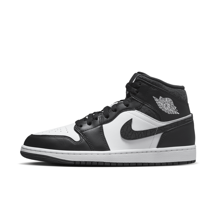 Jordan 1 top mid black