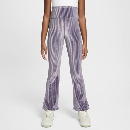 Cozy and Shine Packs-Nike, Nike Sportswear, Older Kids' (Girls') High-Waisted Flared Ribbed Leggings Cozy and Shine Packs-Nike, Nike Sportswear, Older Kids' (Girls') High-Waisted Flared Ribbed Leggings