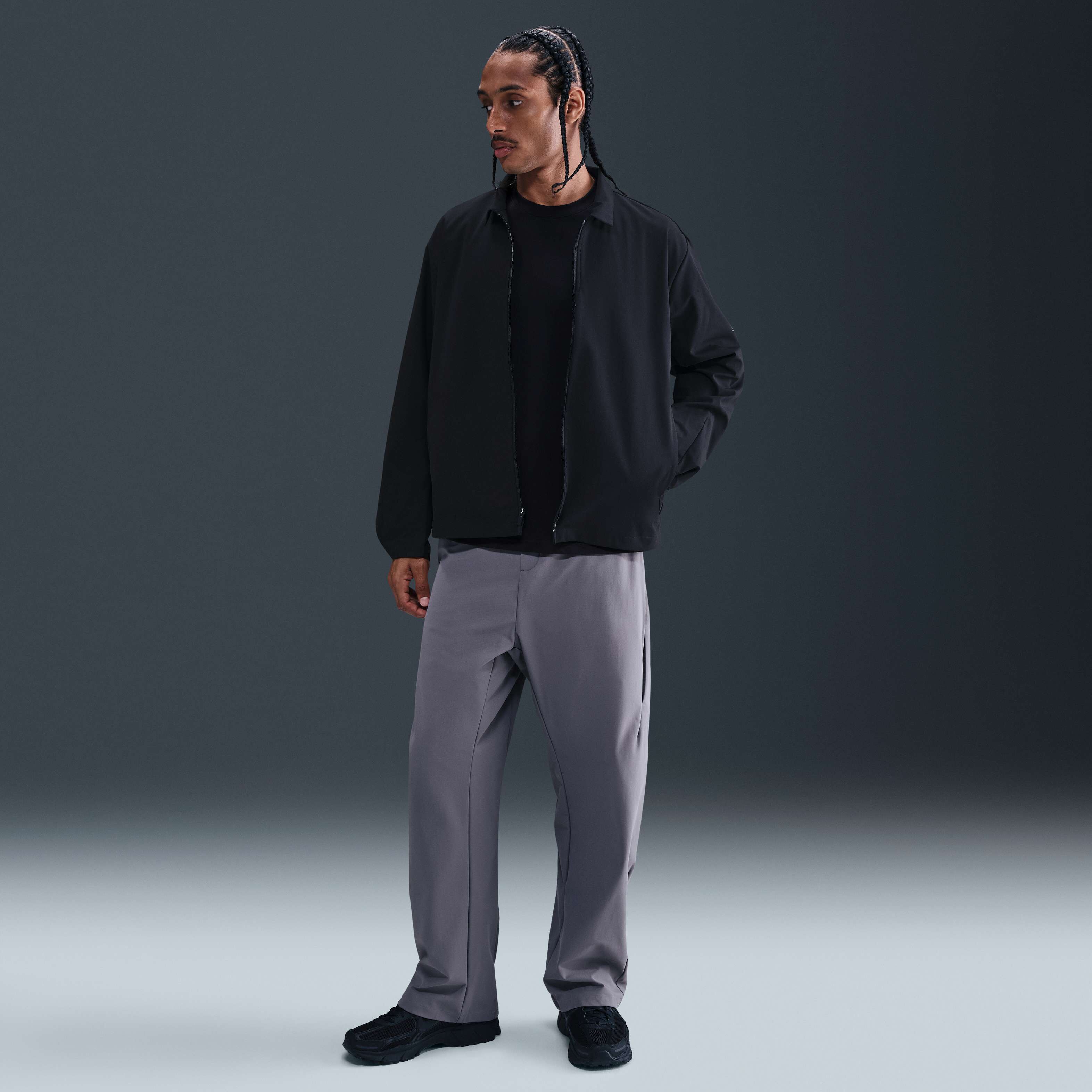 宋支配人 FCRB NIKE DRY FIT PANT JACKET Nike Men's Dry Woven Full-Zip Jacket