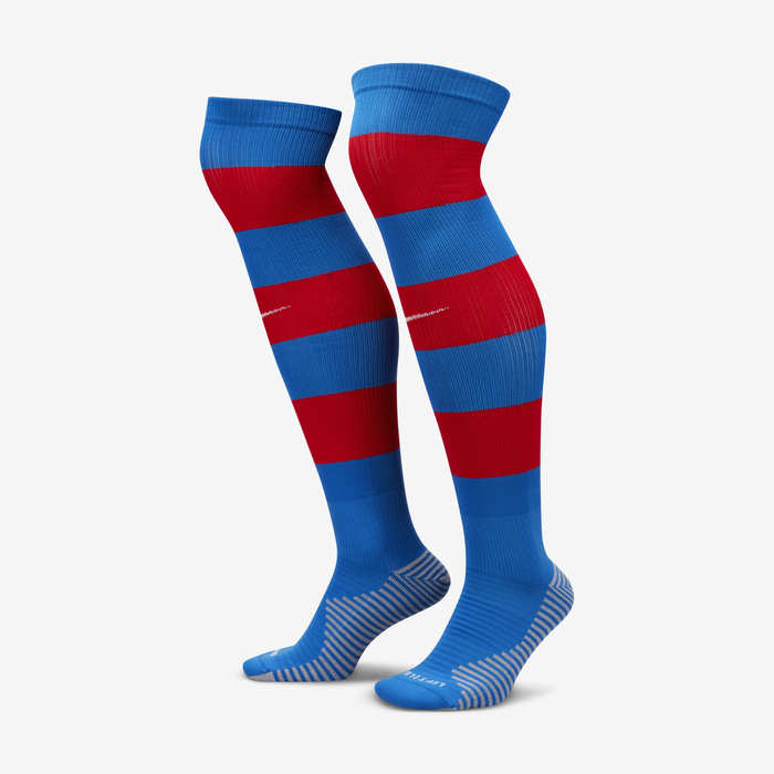 Buy Barcelona Strike Away Knee-high Football Socks Royal