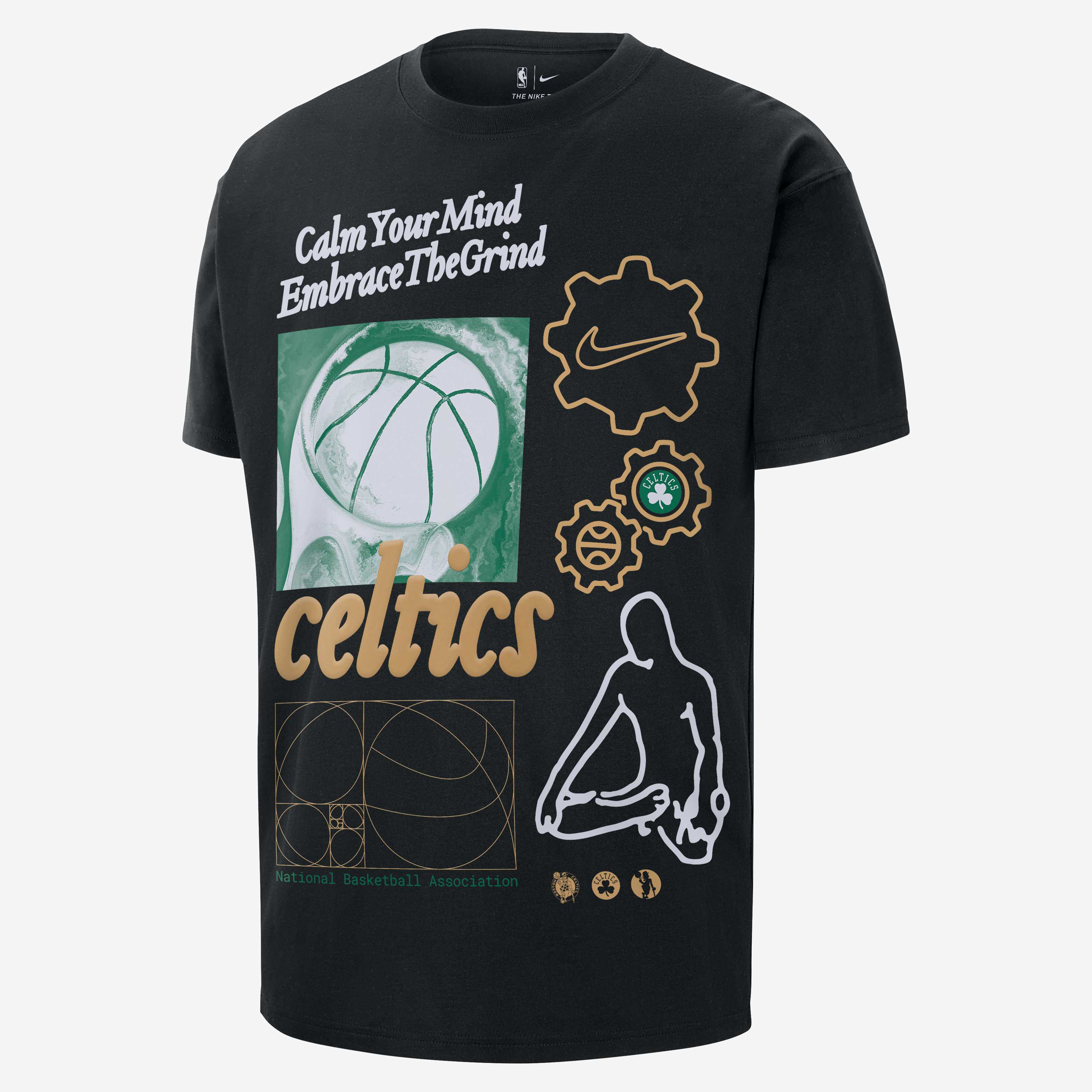 全ての Boston Buy Celtics T-Shirt Max90 NBA Nike Men's Courtside ウェア