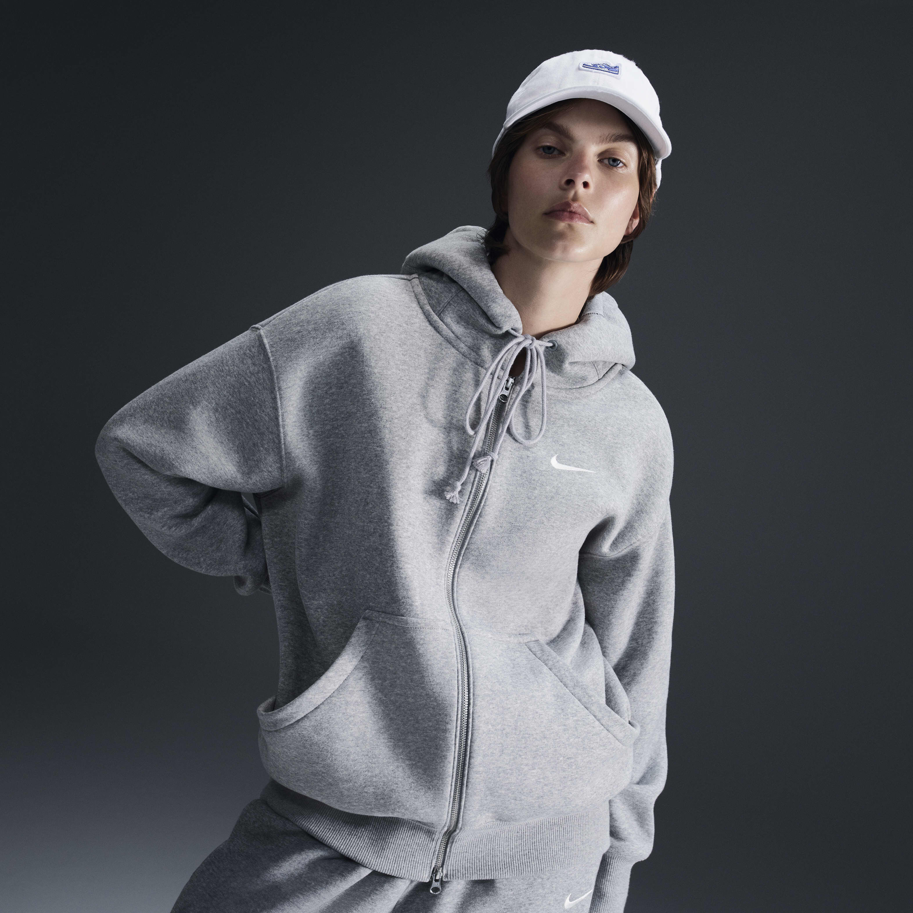 Buy Nike Sportswear Phoenix Fleece Women s Oversized Full Zip Hoodie Nike Saudi Official