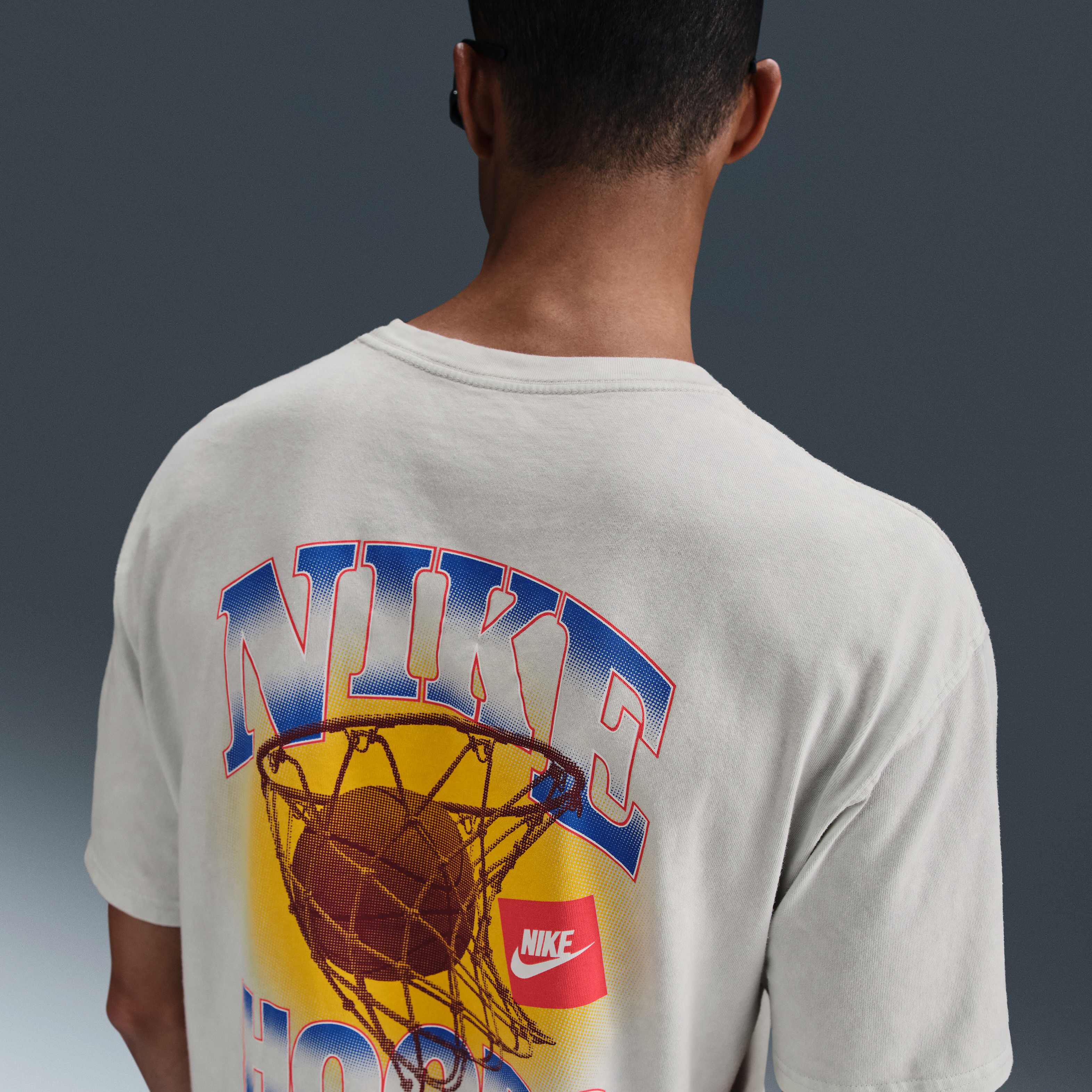 ★Nike★ Max90 Basketball T-Shirt M Photon Dust HJ3435025 HJ MEN'S NIKE MAX90 BASKETBALL T-SHIRT 