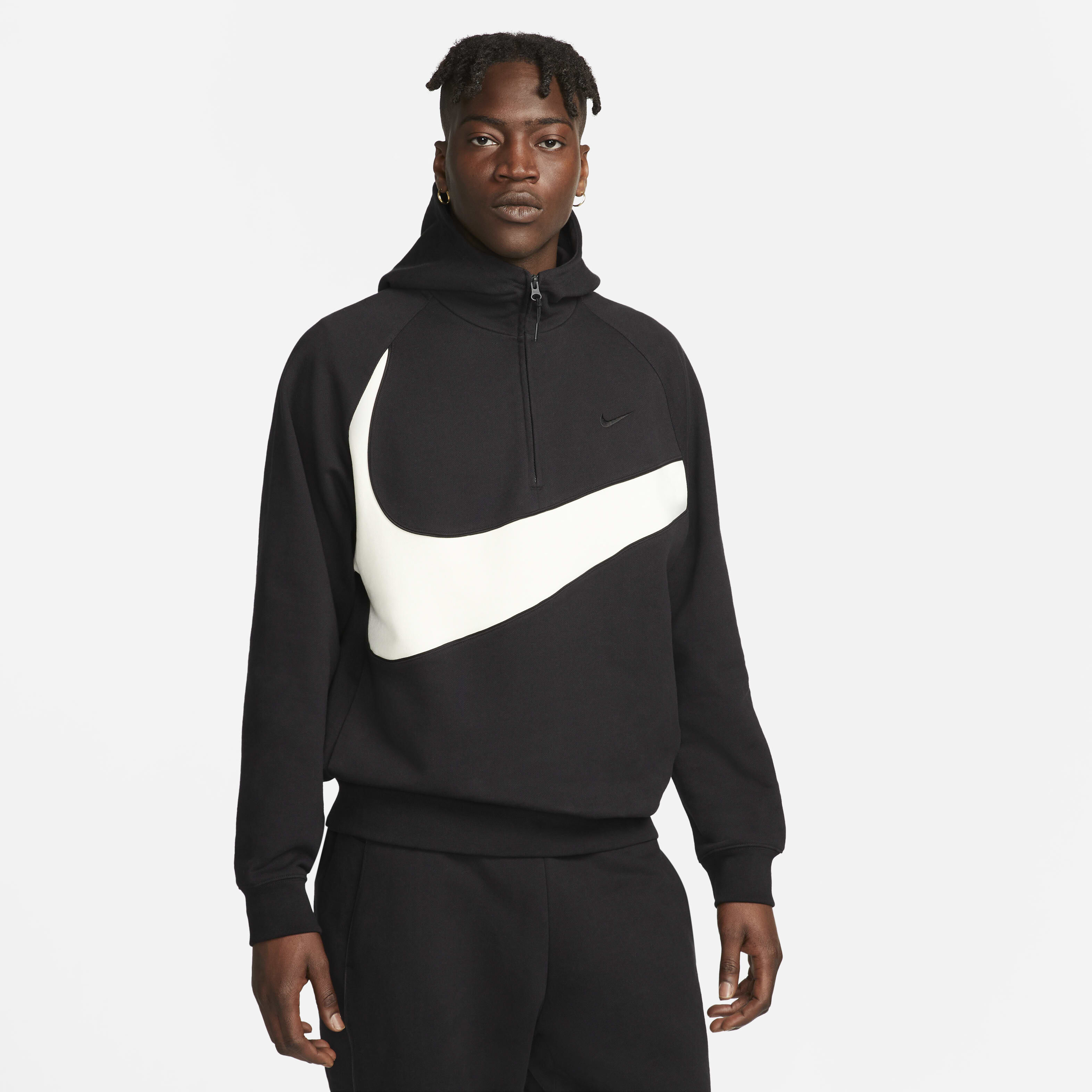 Nike fleece coconut milk swoosh sale