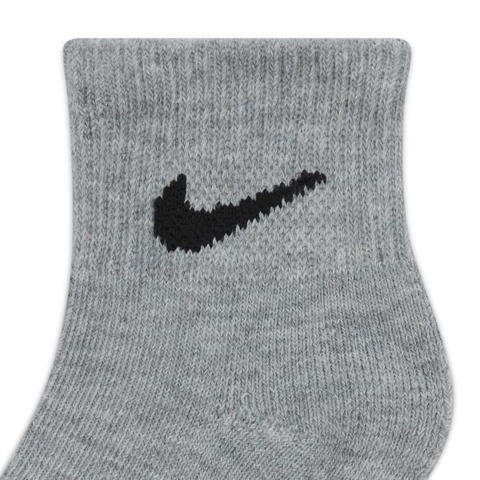 Grey nike ankle socks sales