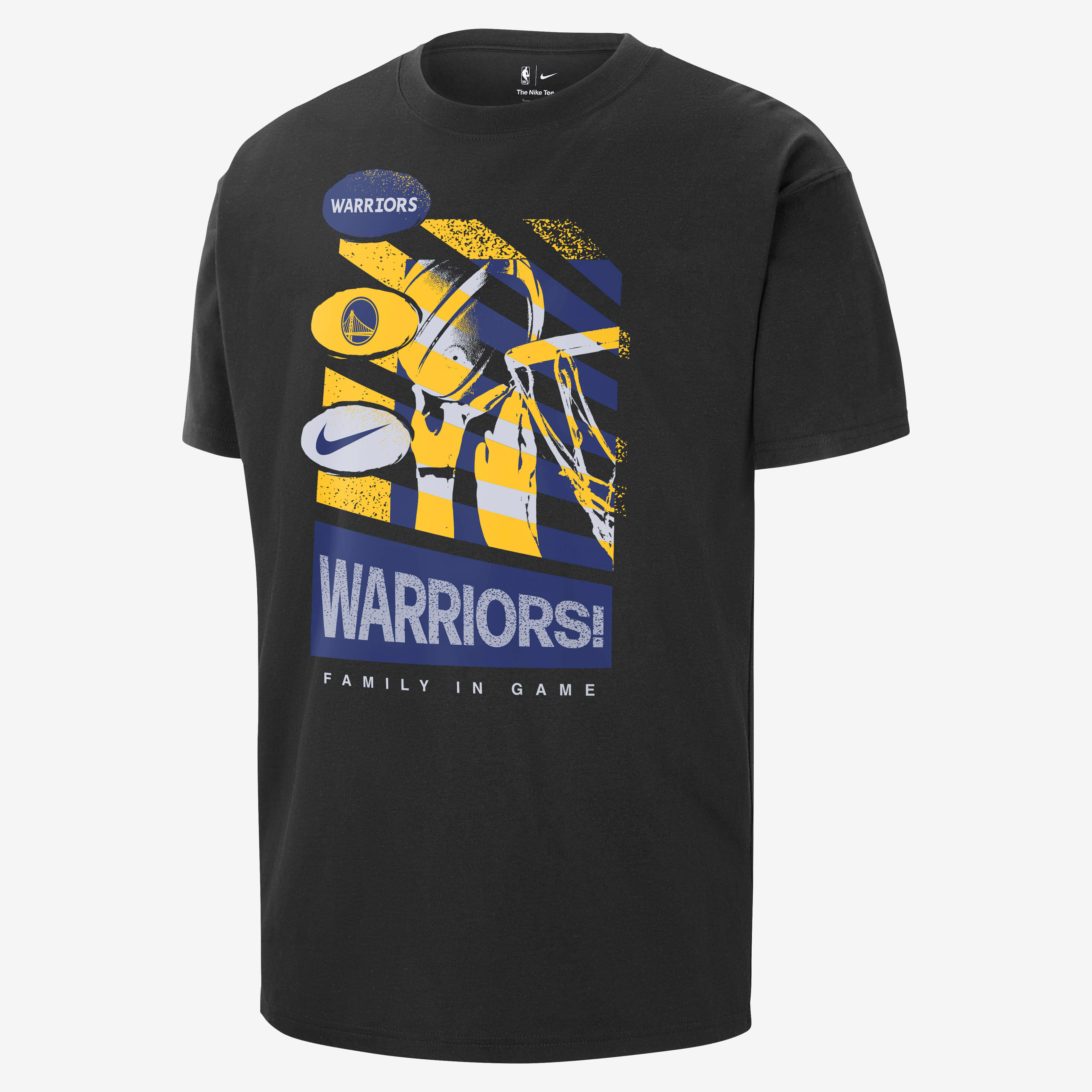 Buy Golden State Warriors Courtside Men s Nike NBA T Shirt Nike Saudi Official