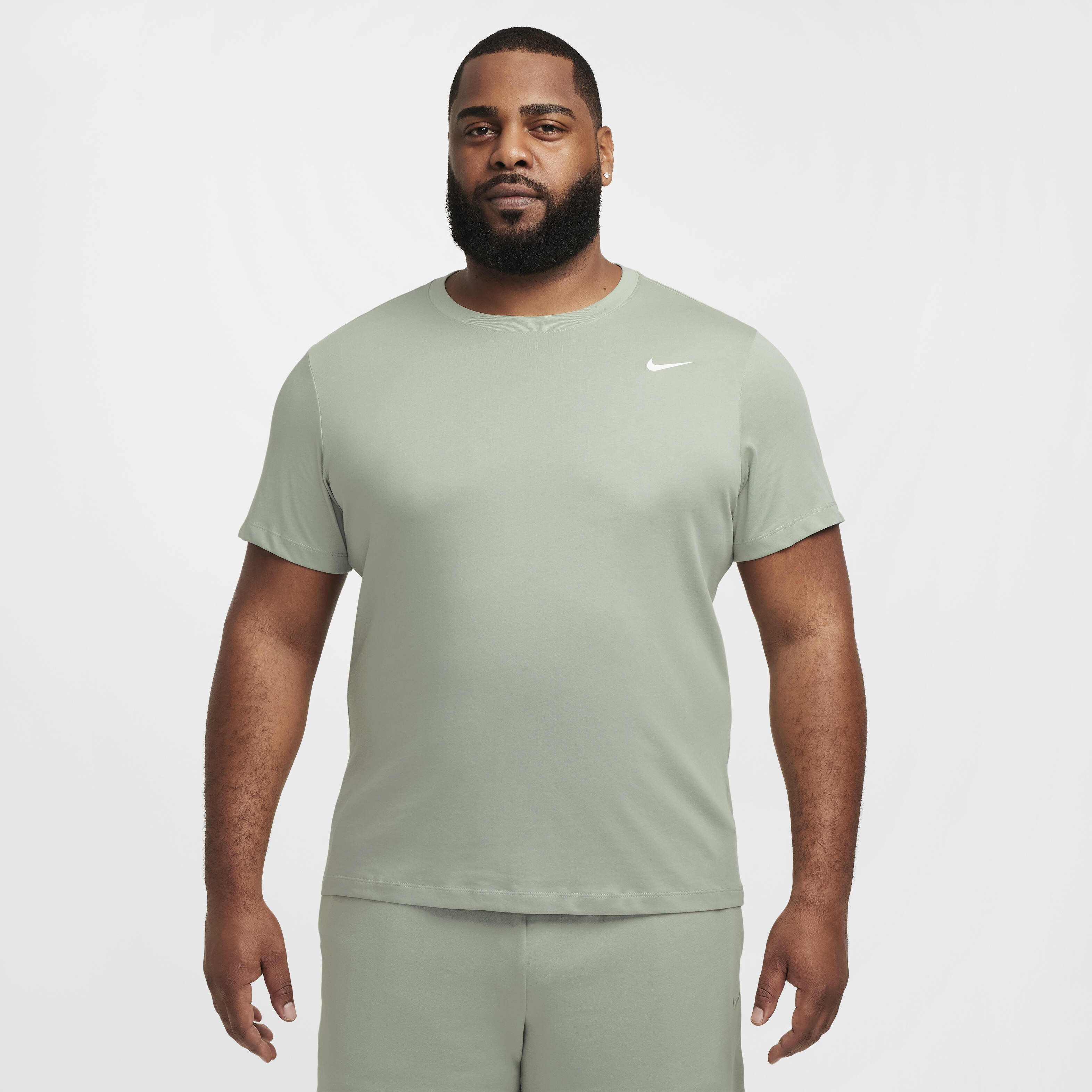 Buy Nike Dri-FIT Men's Fitness T-Shirt - Jade Horizon/White