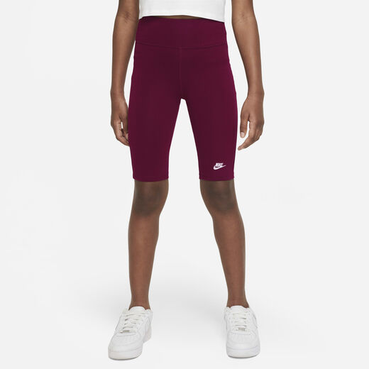 Shorts-Nike, Nike Sportswear, Older Kids' (Girls') High-Rise 23cm (approx.) Bike Shorts Shorts-Nike, Nike Sportswear, Older Kids' (Girls') High-Rise 23cm (approx.) Bike Shorts