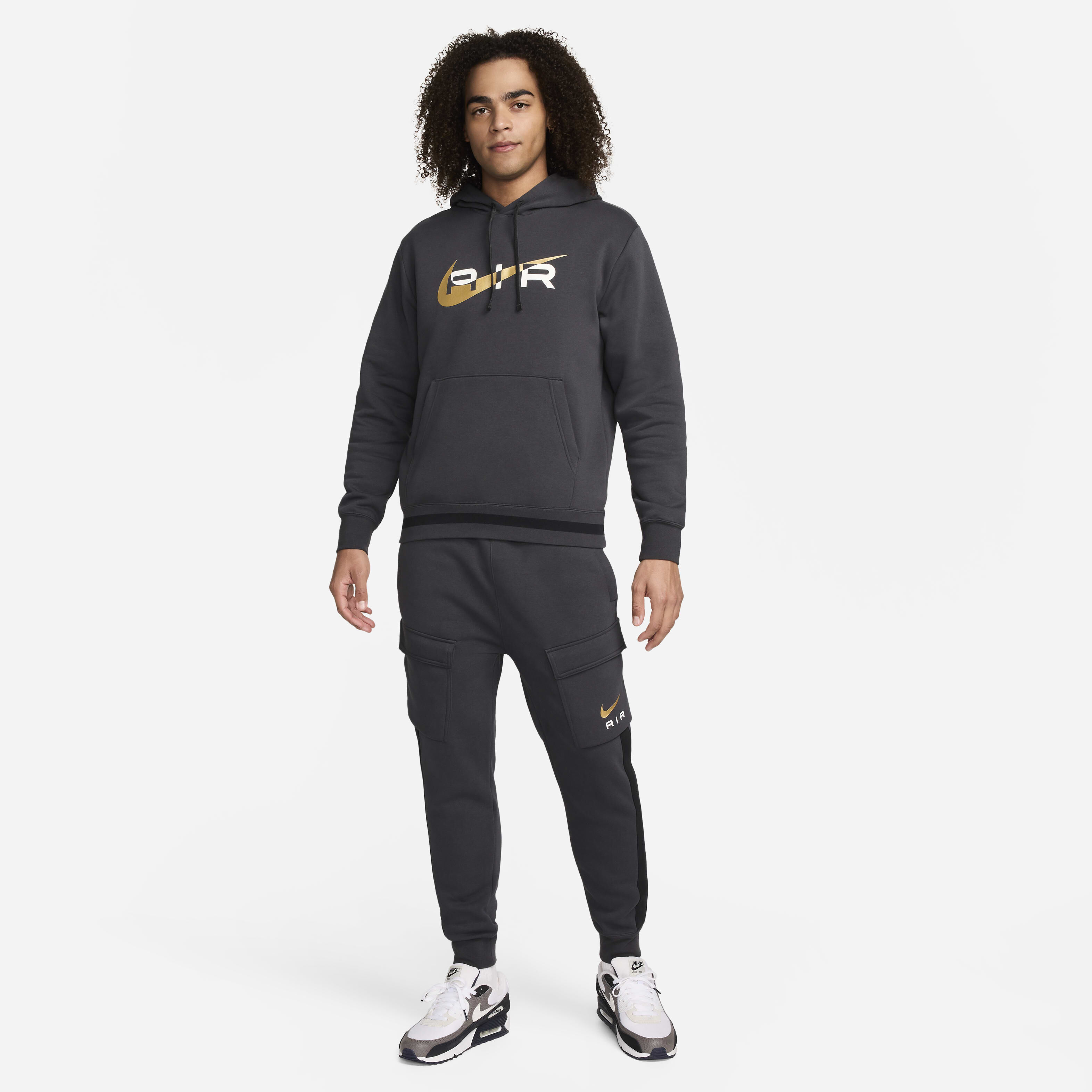 Buy Nike Air Men s Fleece Pullover Hoodie Nike Saudi Official