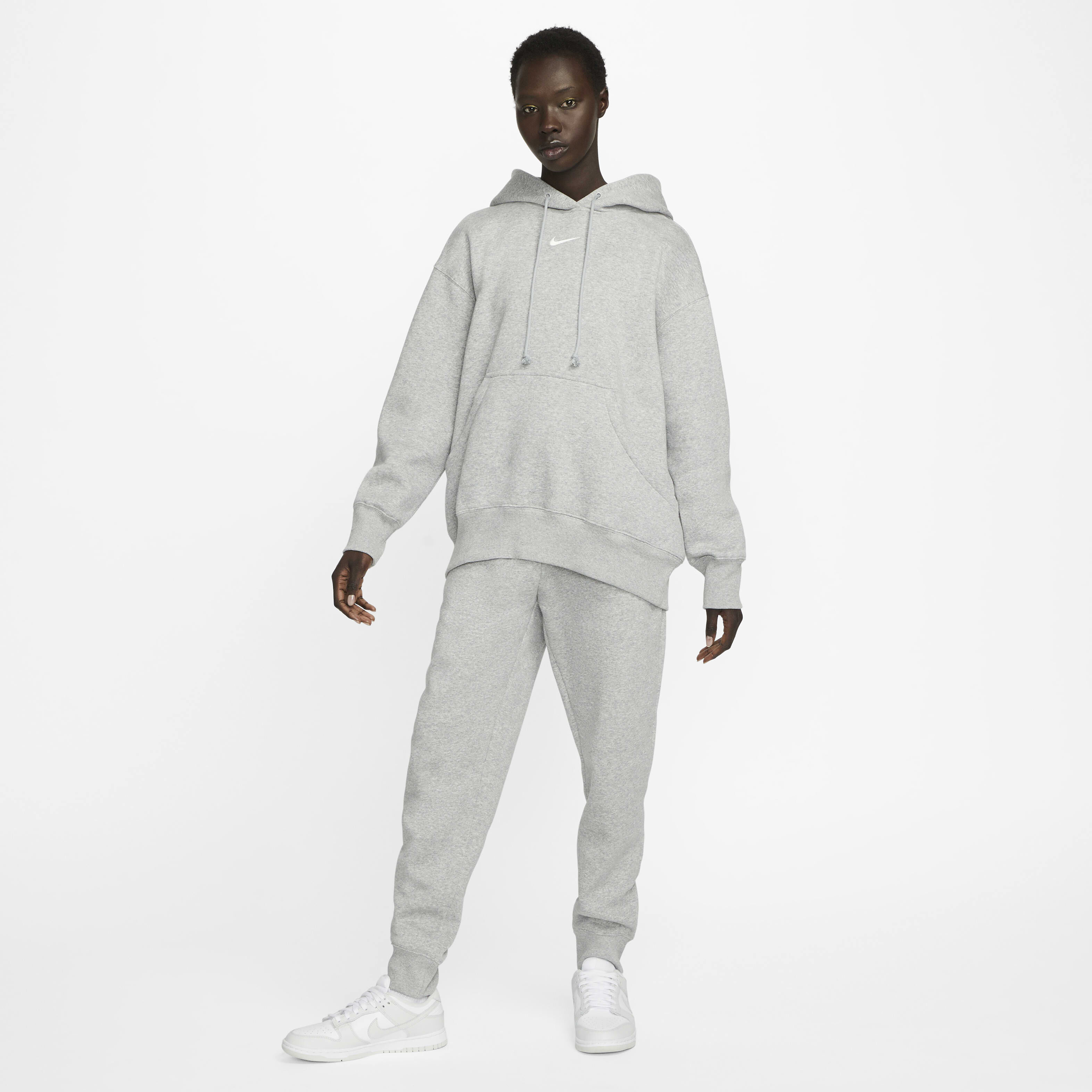 Grey nike sweatpants and hoodie clearance