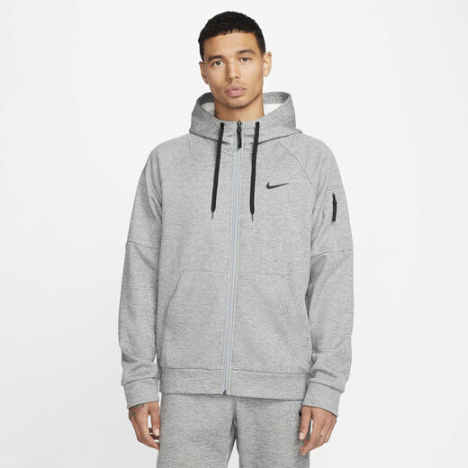 Layers Of Sport - Hoodies & Sweatshirts-Nike, Nike Therma, Men's Therma-FIT Full-Zip Fitness Top