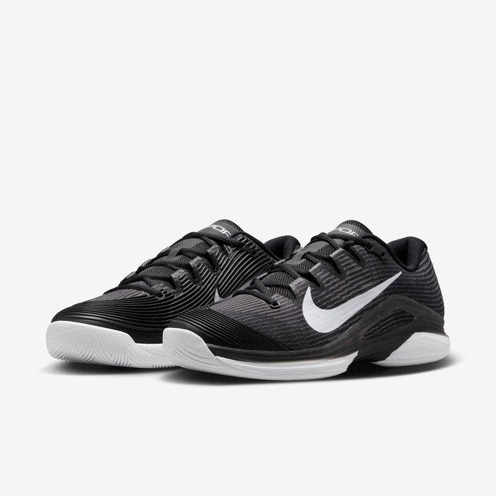 Buy Nike Vapor 12 Men's Hard Court Tennis Shoes Black/Dark Smoke