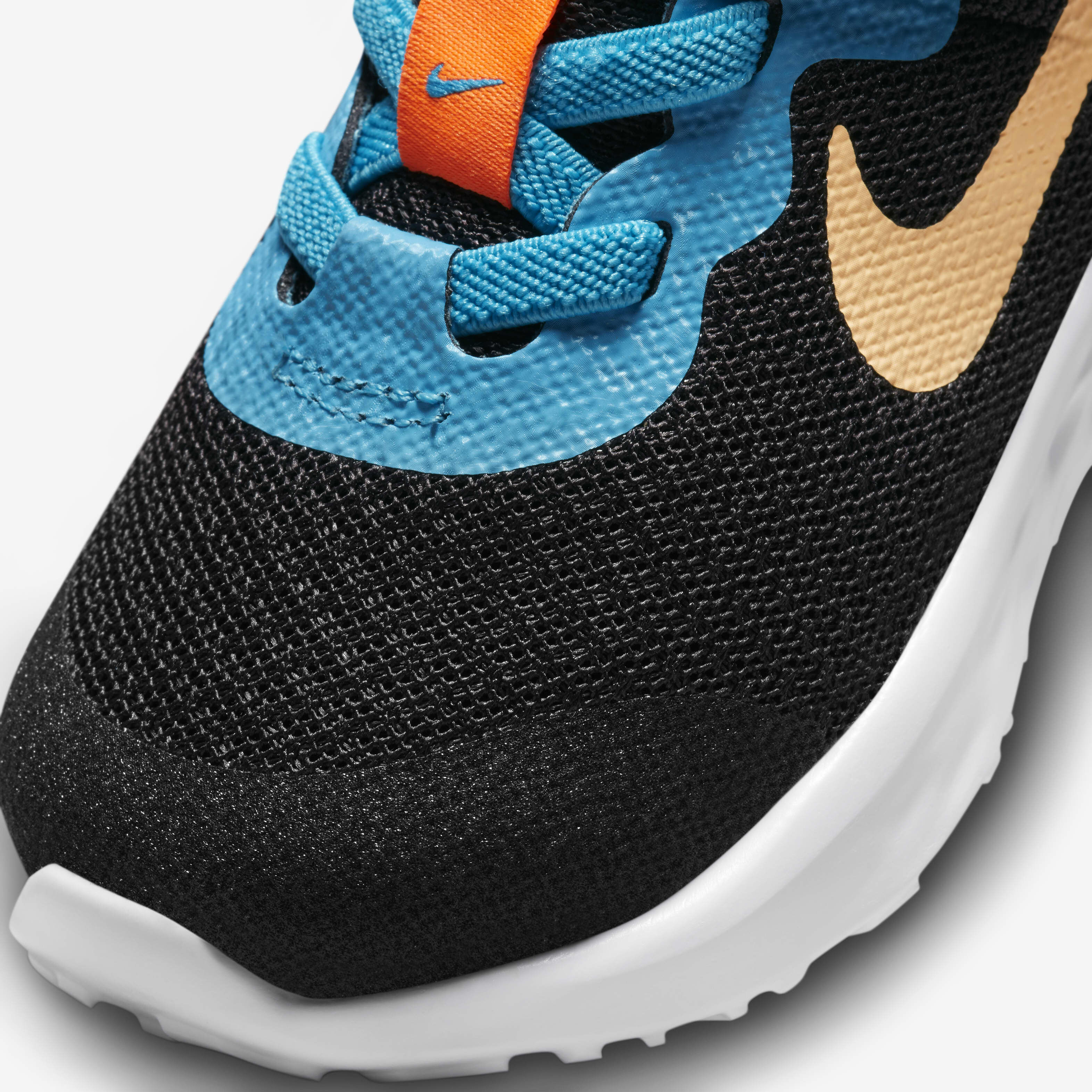 Buy Nike Revolution 6 SE Baby Toddler Shoes Black Blue Lightning Total Orange Melon Tint Nike Saudi Official