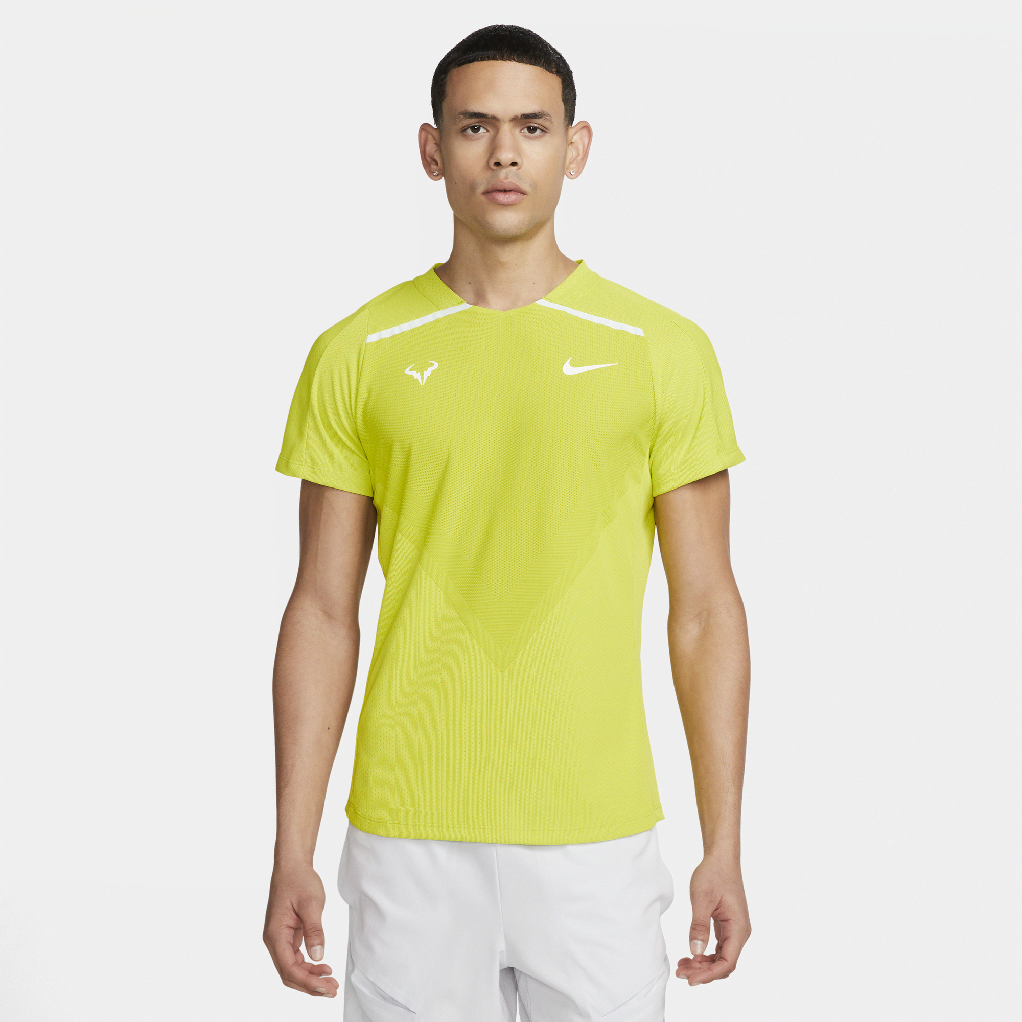 Shop NikeCourt Dri FIT ADV Rafa Men s Short Sleeve Tennis Top
