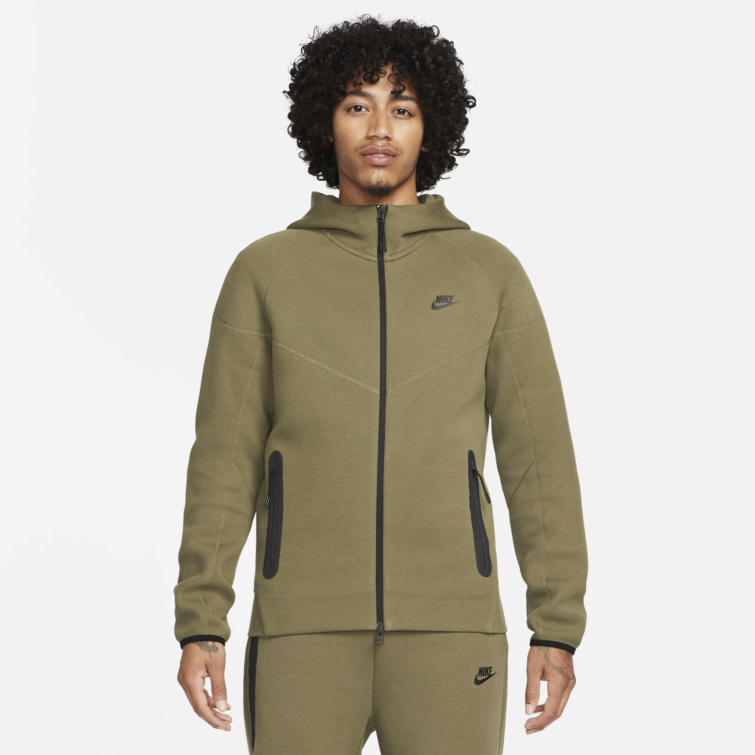 Men's nike tech fleece full zip windrunner jacket outlet
