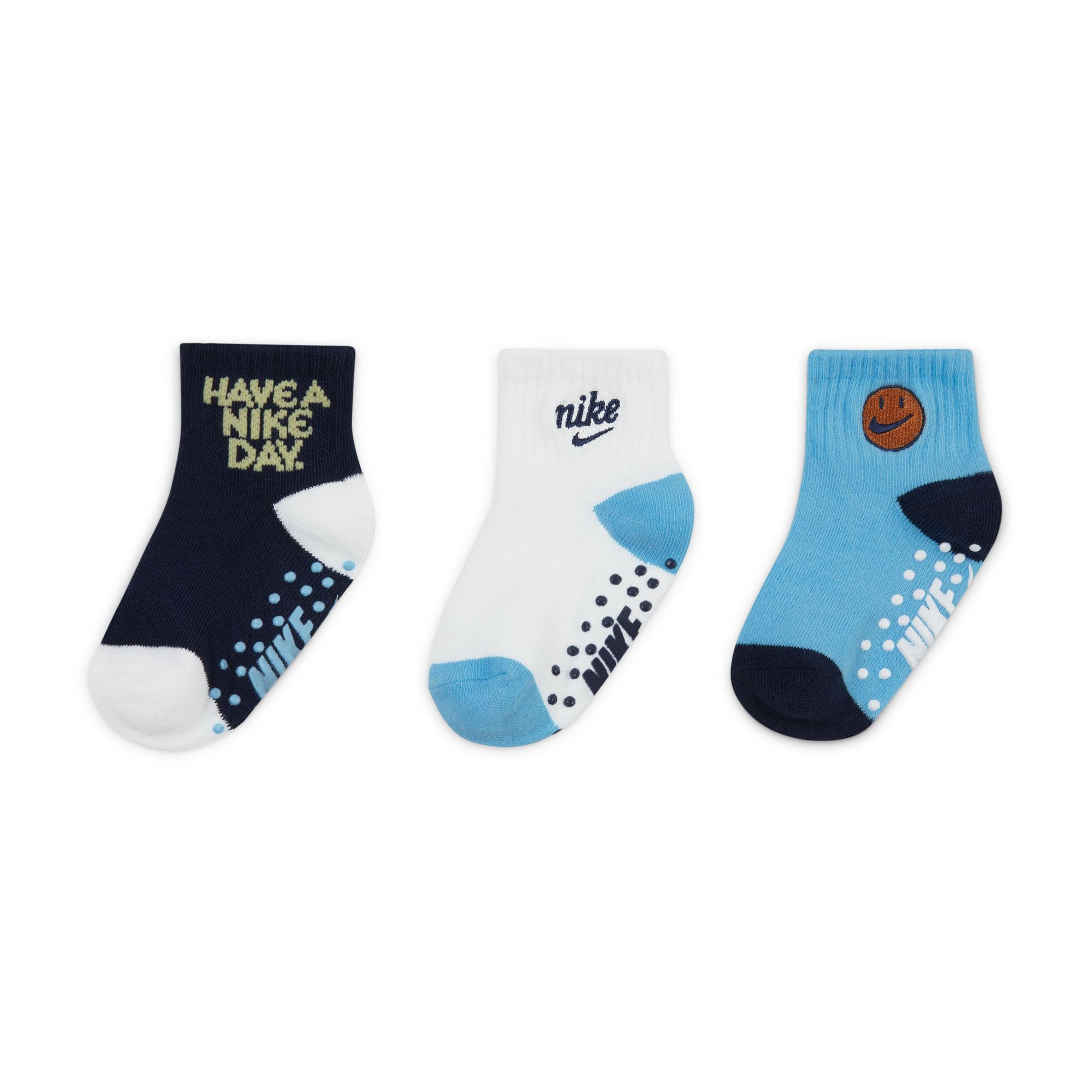 Buy Nike Sense of Adventure Baby 12 24M Gripper Socks 3 Pairs Nike Saudi Official