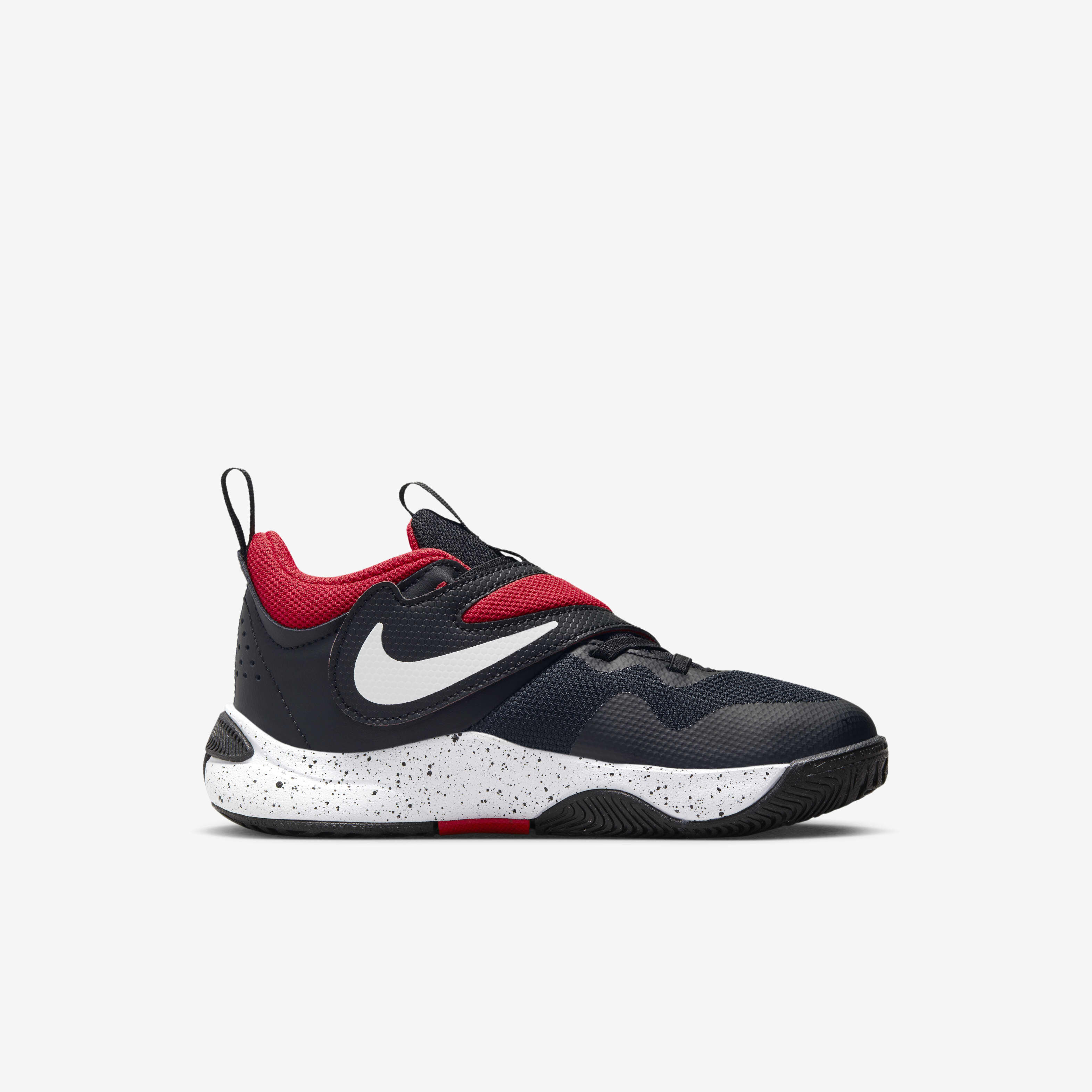 Buy Nike Team Hustle D 11 Younger Kids Shoes Black White University Red Nike Saudi Official