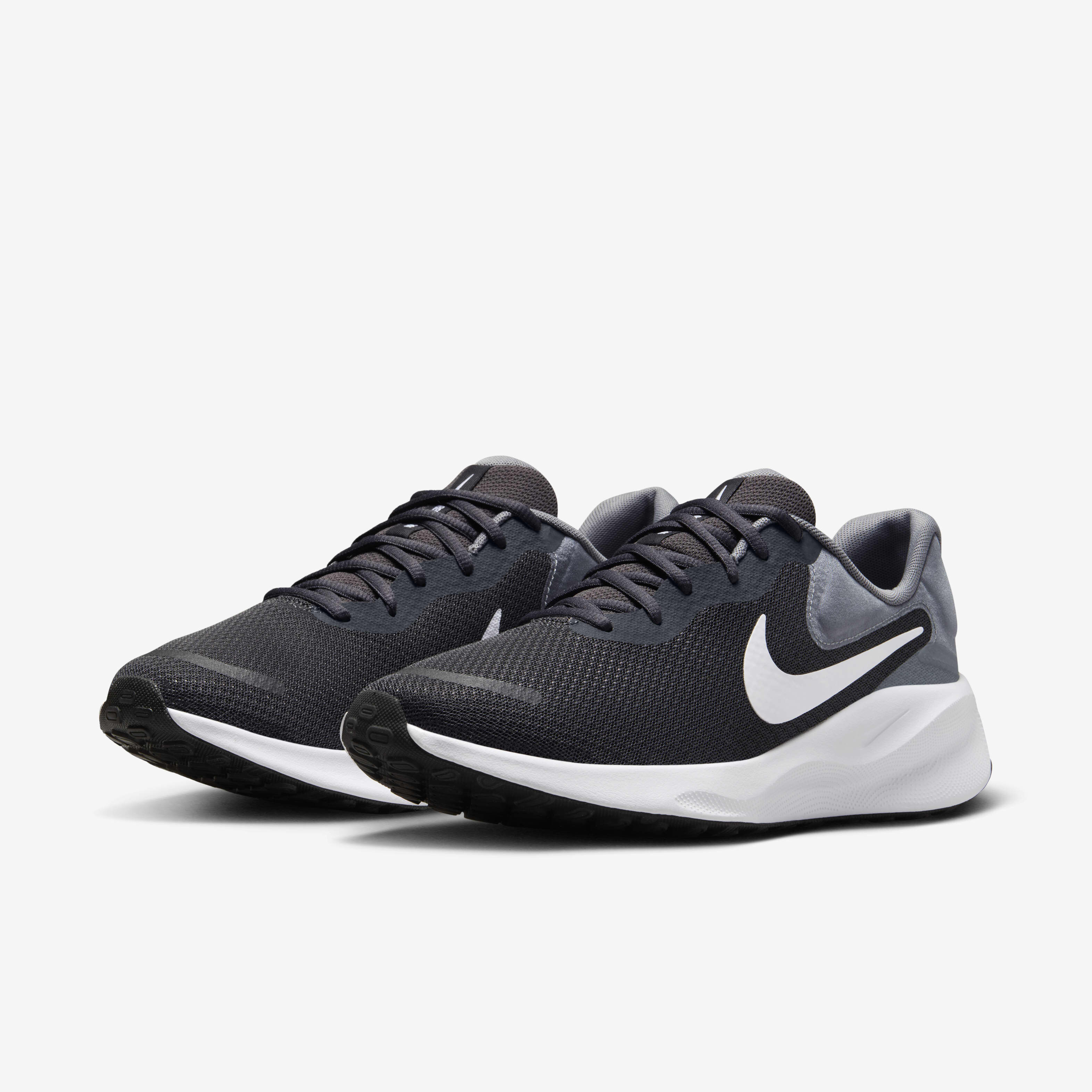 Men's revolution 4 shoe - black/white-anthracite cheap