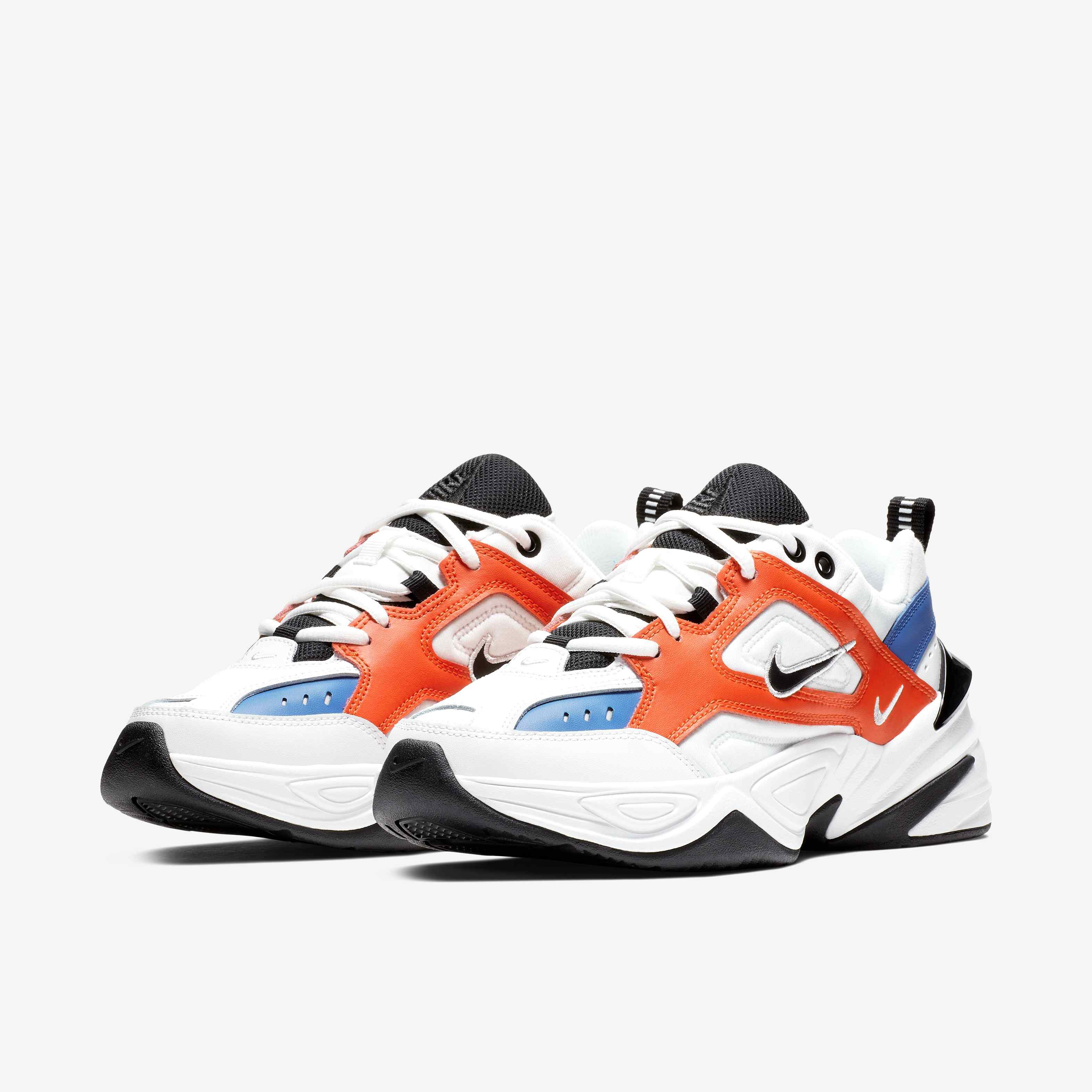 Nike tekno white black orange new arrivals