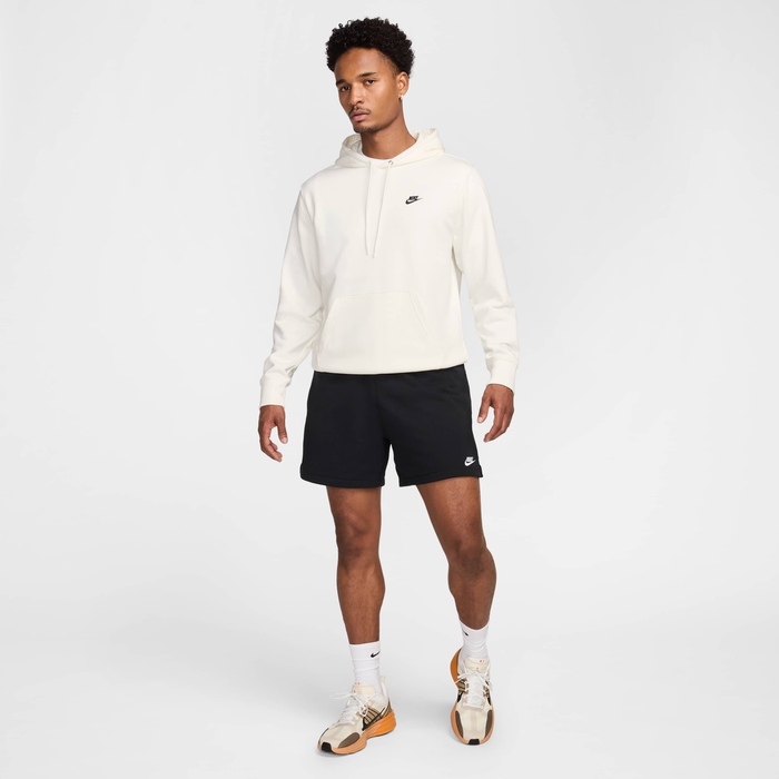 Buy Nike Club Men's French Terry Pullover Hoodie Sail/Sail/Black