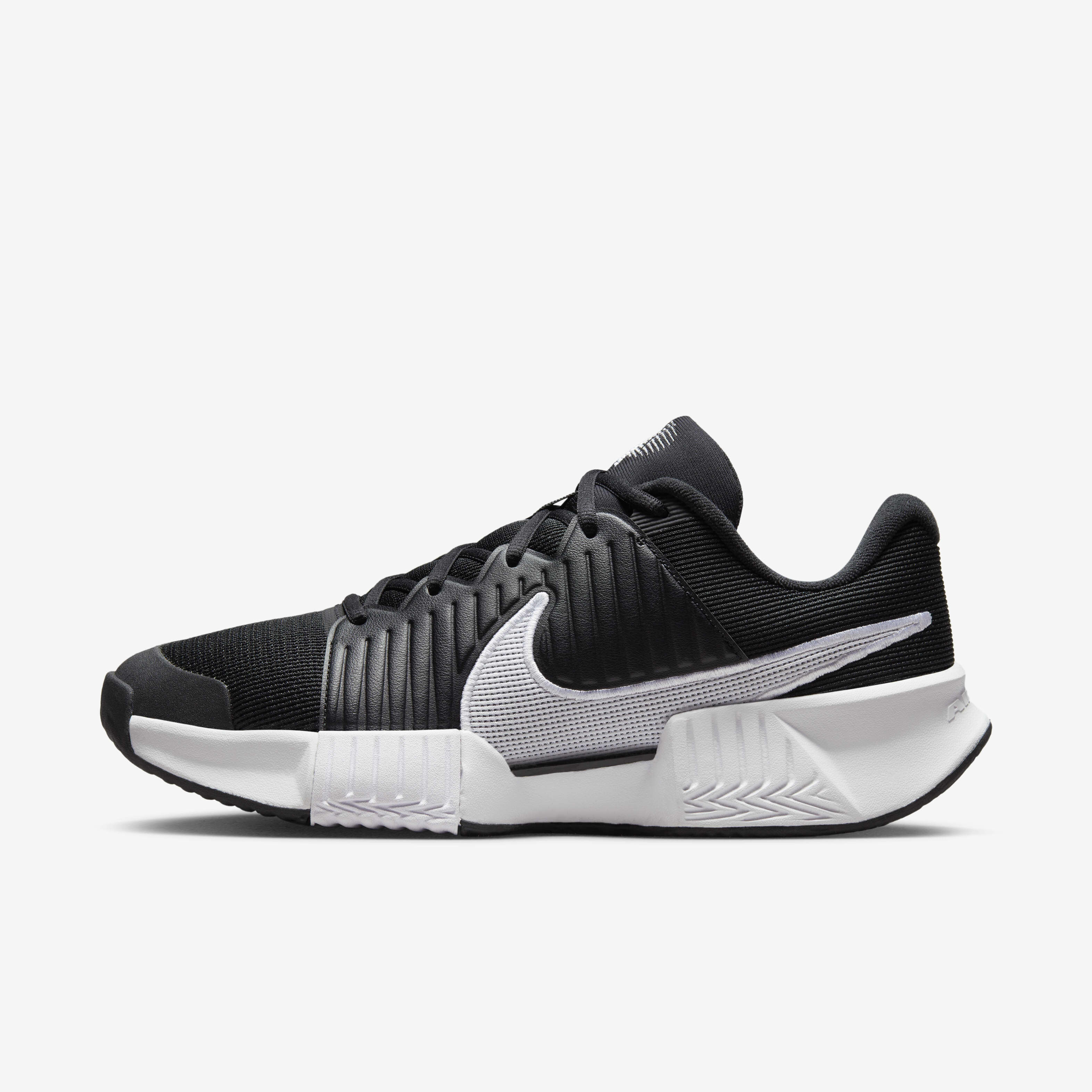 Nike zoom shoes black and white top