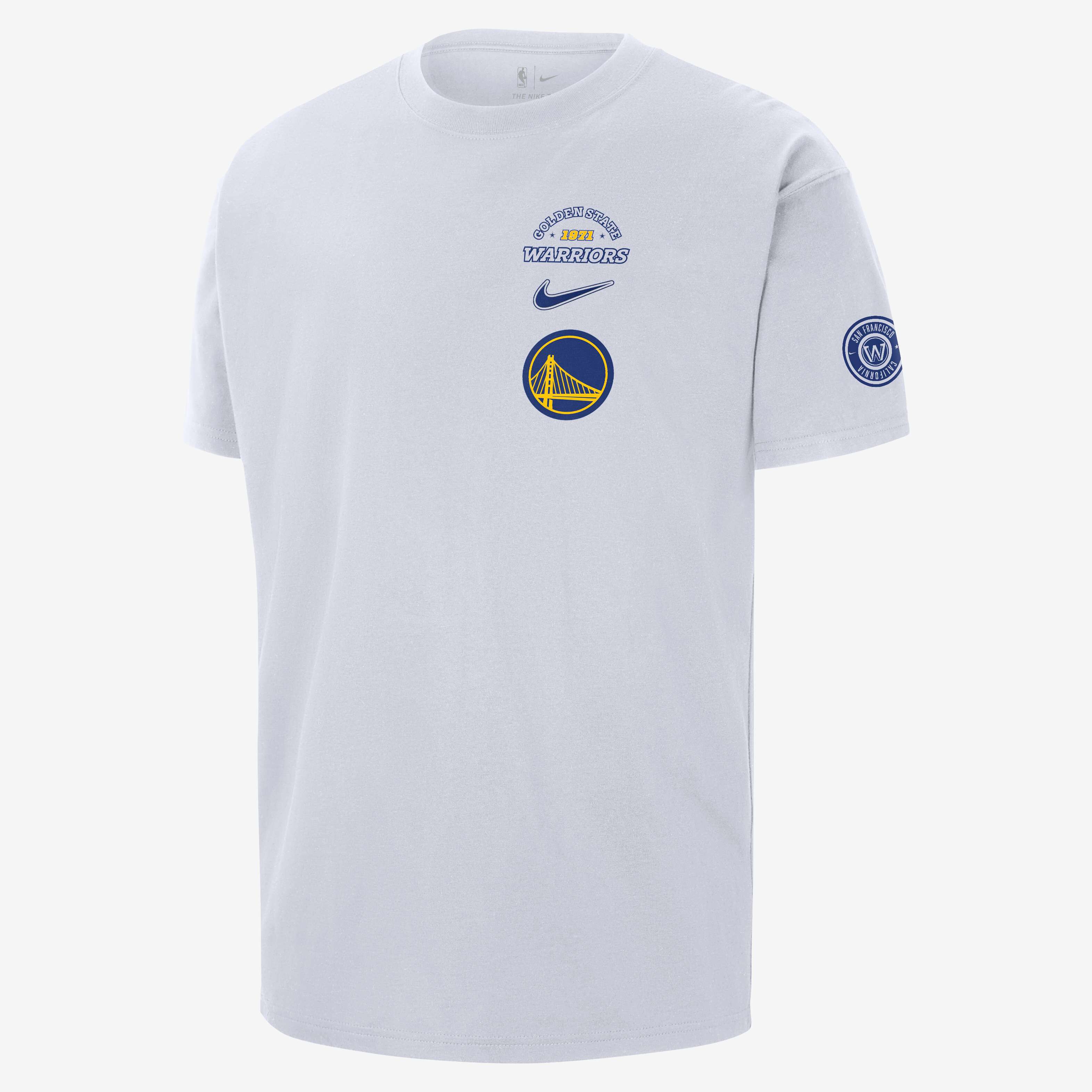 Buy Golden State Warriors Courtside Men s Nike NBA T Shirt Nike Saudi Official